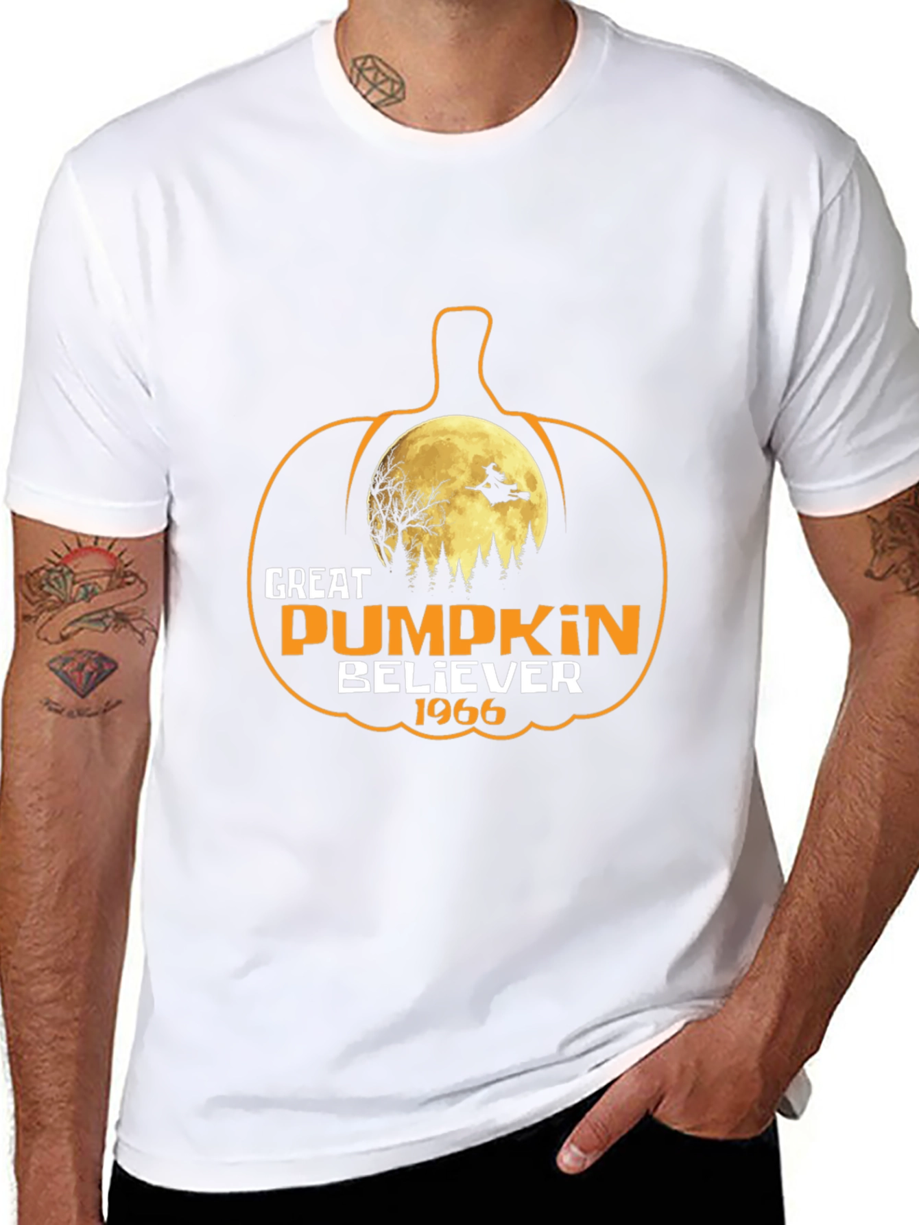 Great Pumpkin Believer 1966 Black T-Shirt