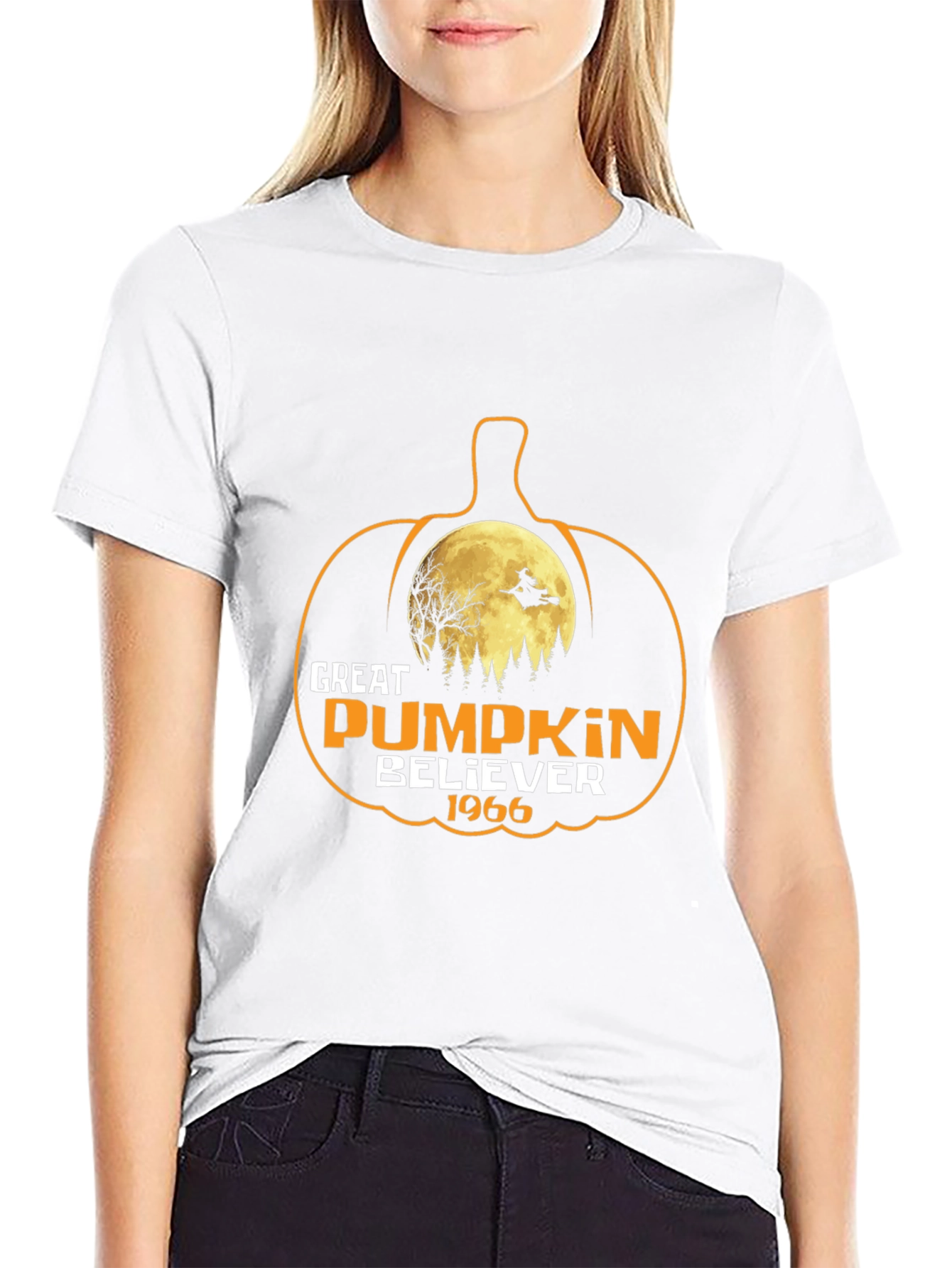 Great Pumpkin Believer 1966 Black T-Shirt