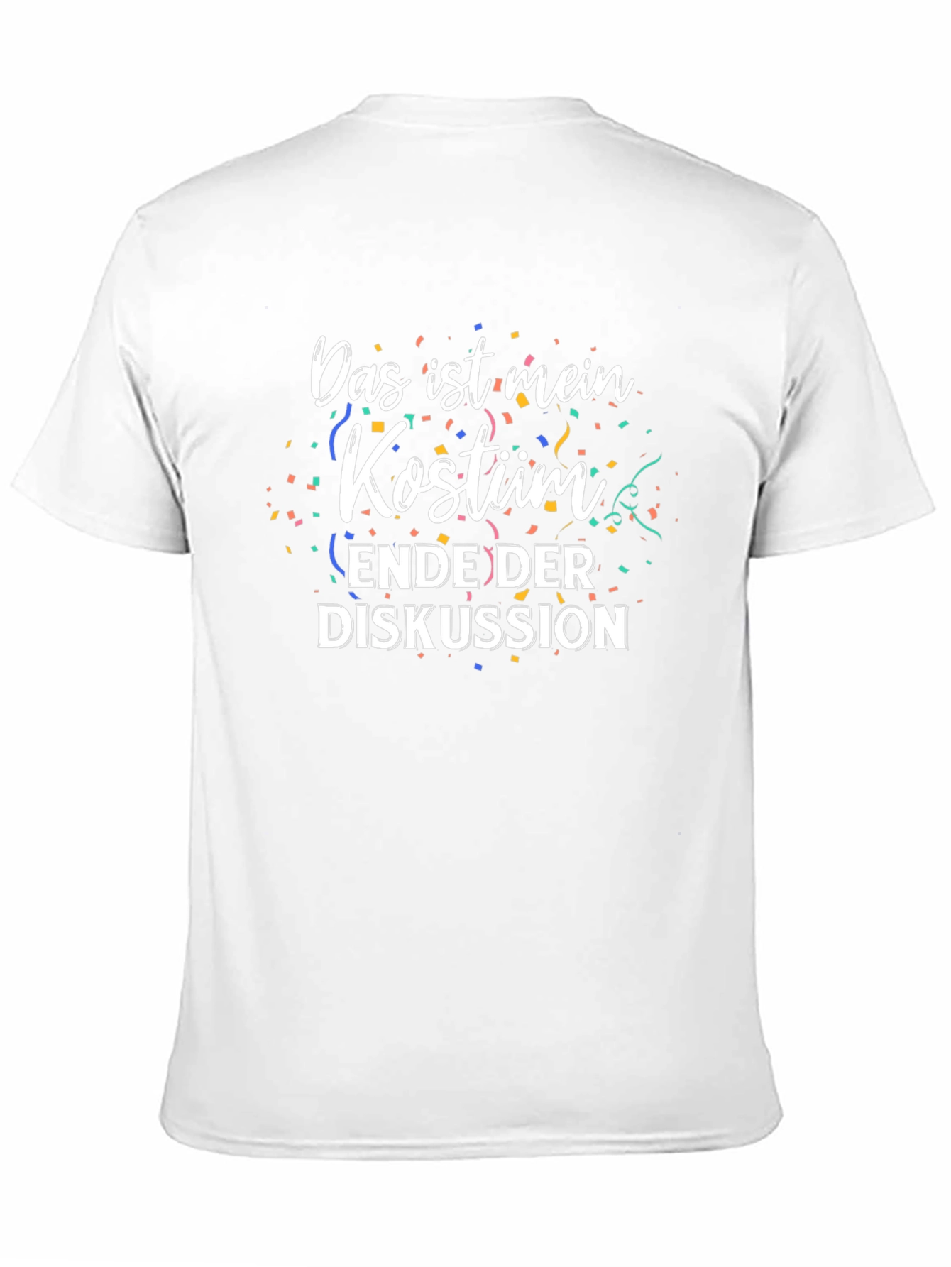 Das Ist Mein Kostum Black T-Shirt