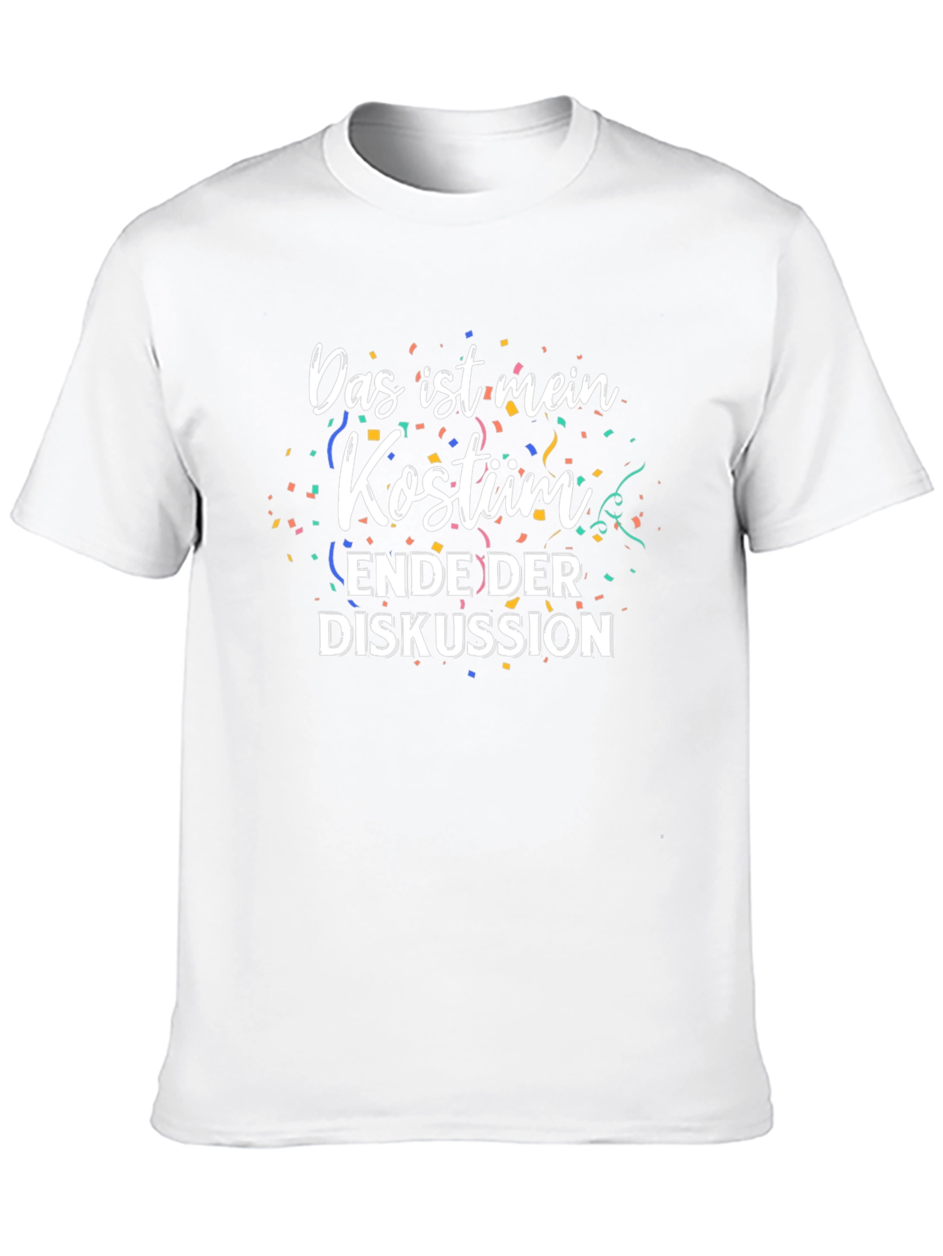 Das Ist Mein Kostum Black T-Shirt