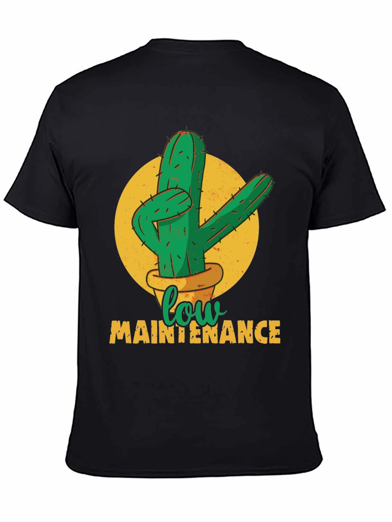 Low Maintenance Cactus Graphic Tee - Unisex