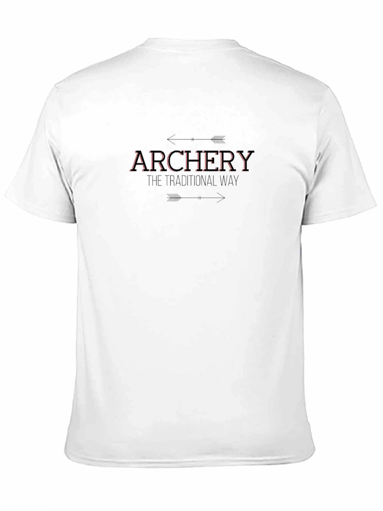 Archery Traditional Way Black T-Shirt