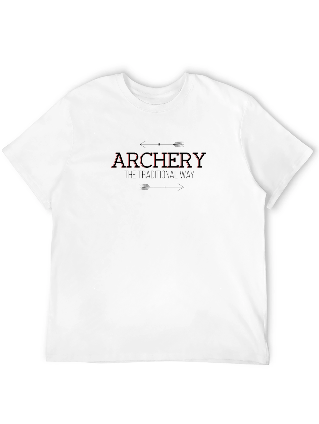 Archery Traditional Way Black T-Shirt