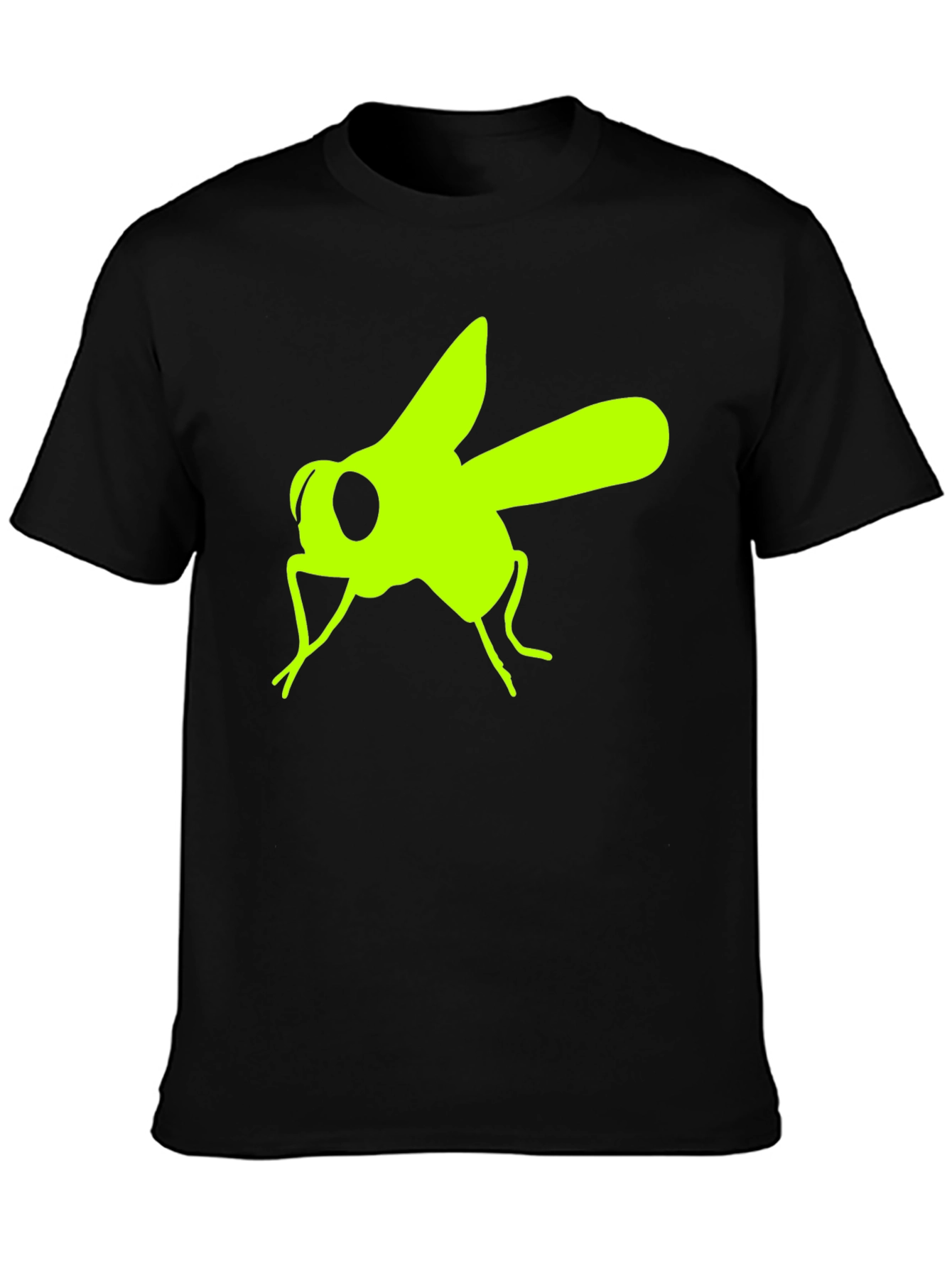Fly Graphic Black T-Shirt