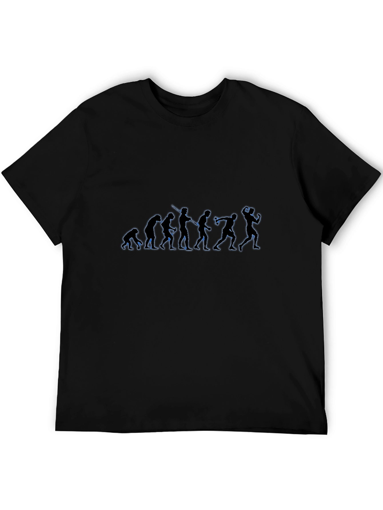 Evolution of Gym Black T-Shirt