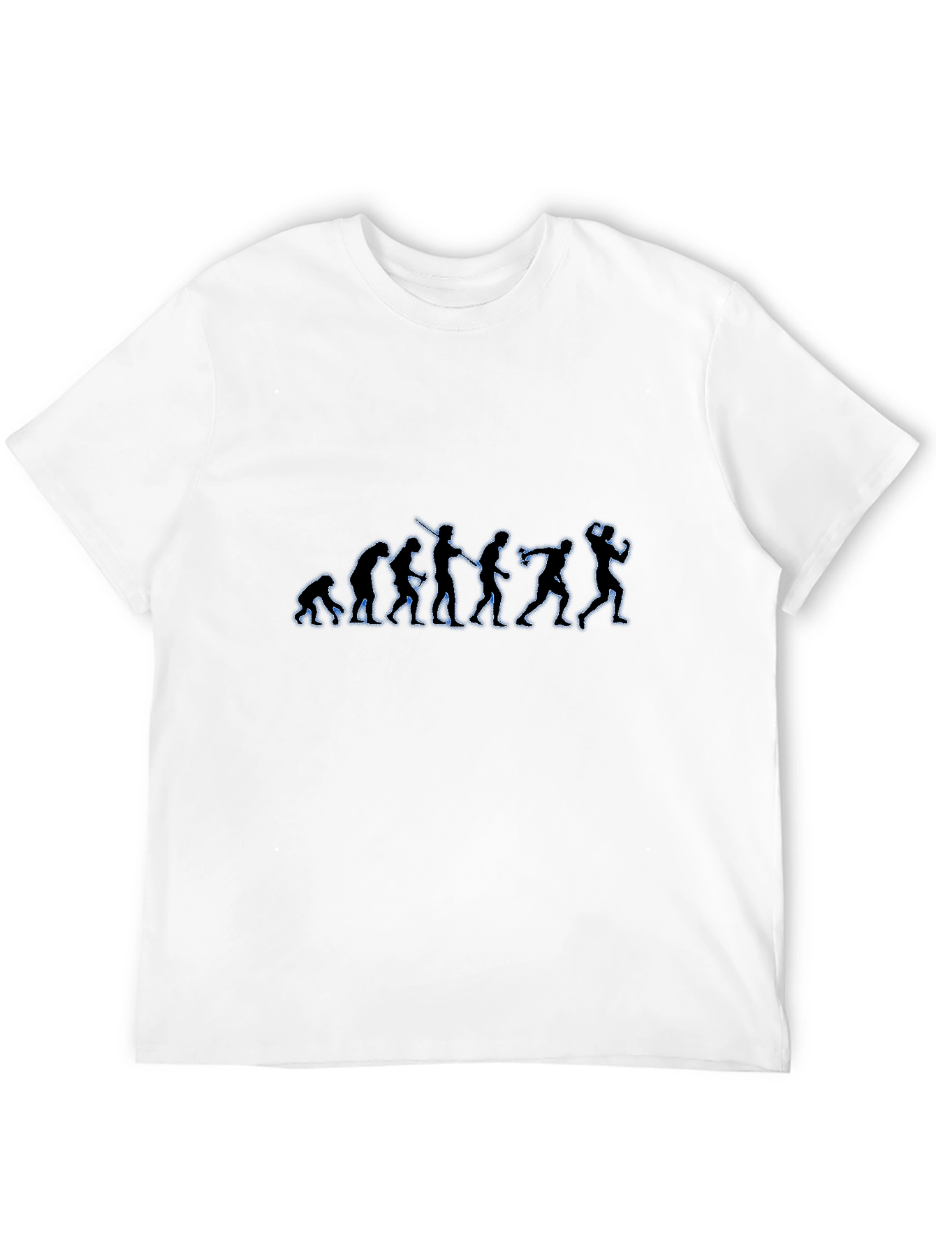 Evolution of Gym Black T-Shirt