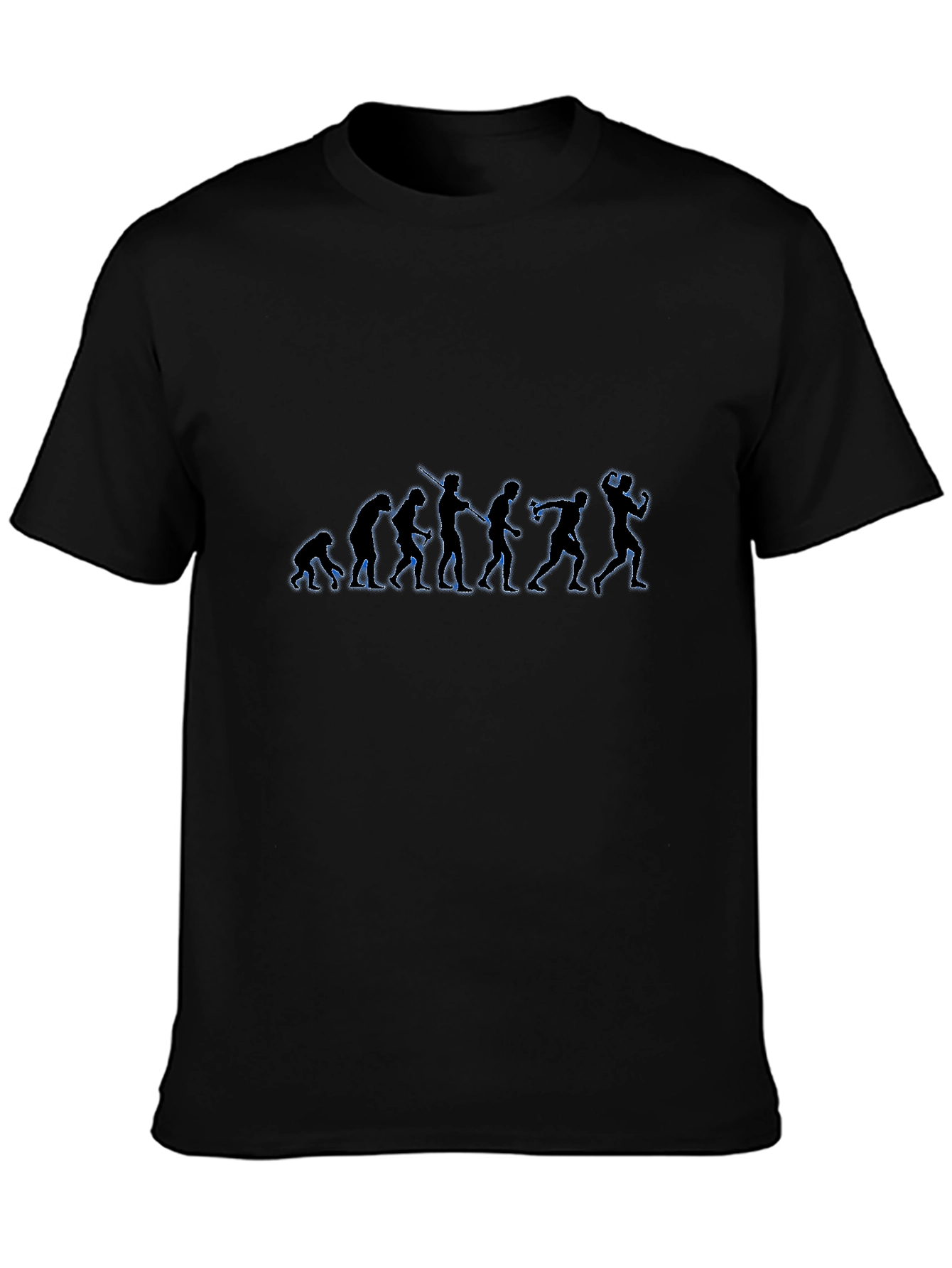 Evolution of Gym Black T-Shirt