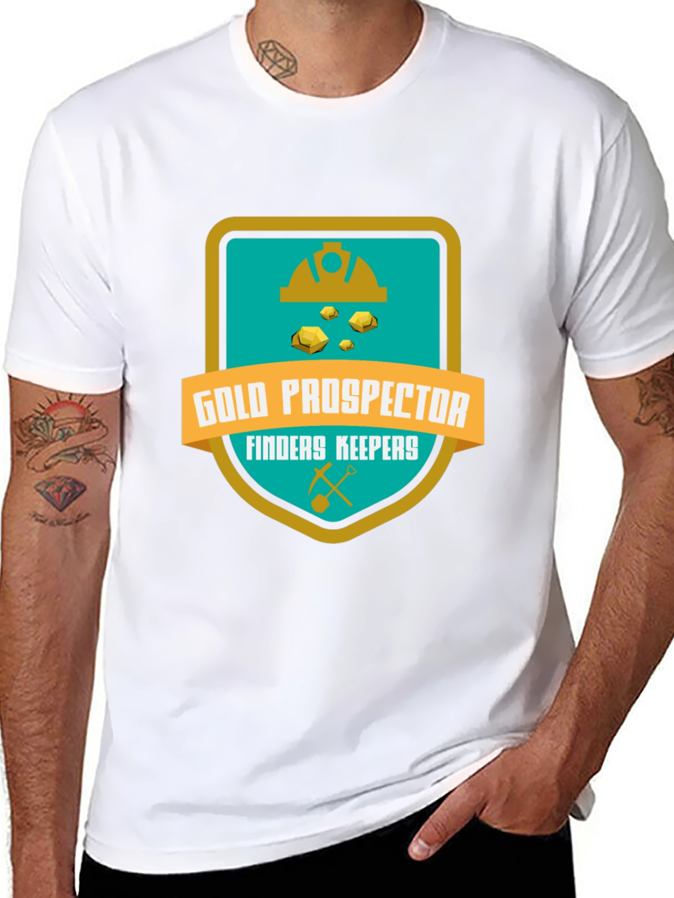 Gold Prospector Graphic Tee - Finders Keepers T-Shirt