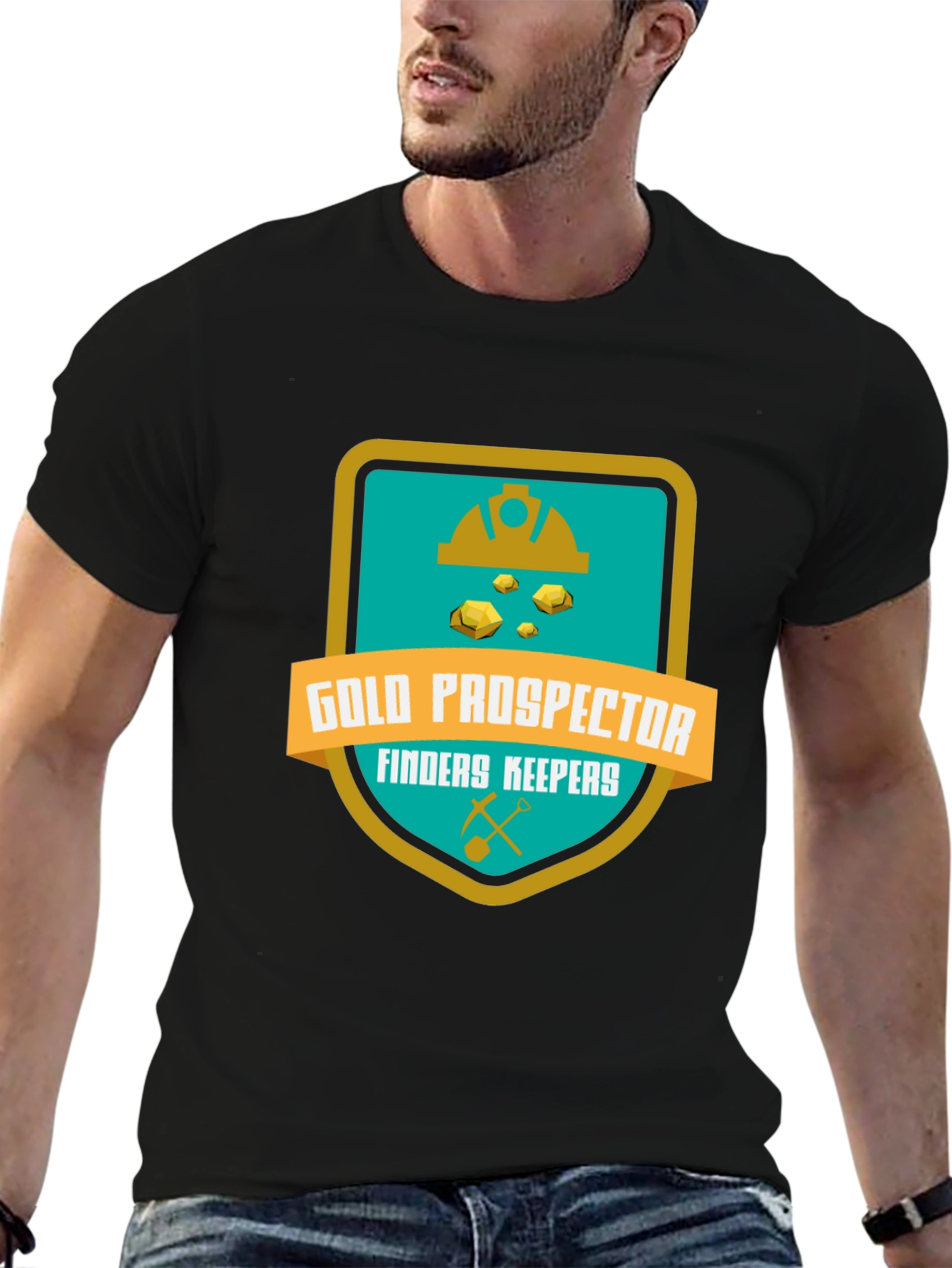 Gold Prospector Graphic Tee - Finders Keepers T-Shirt