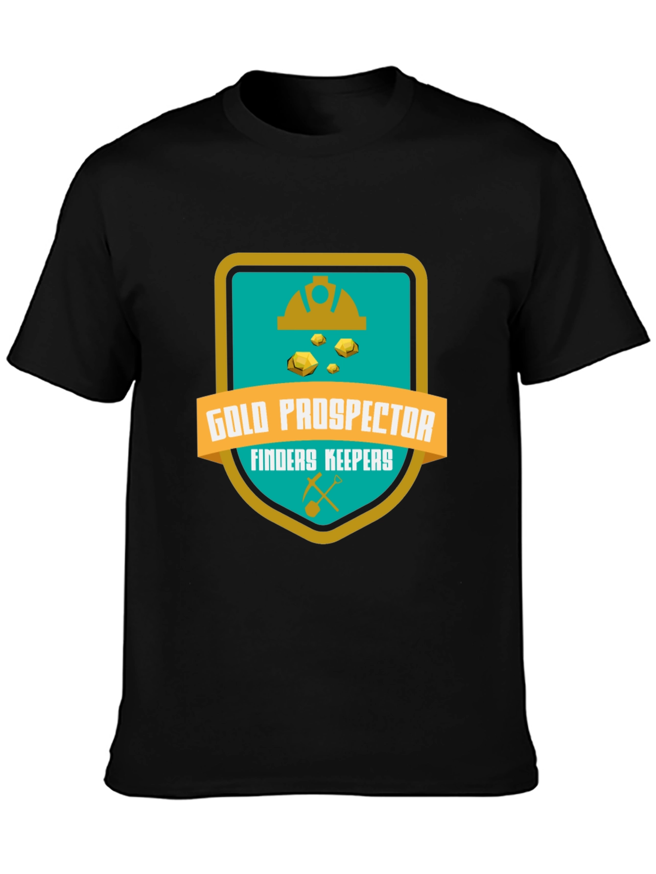 Gold Prospector Graphic Tee - Finders Keepers T-Shirt