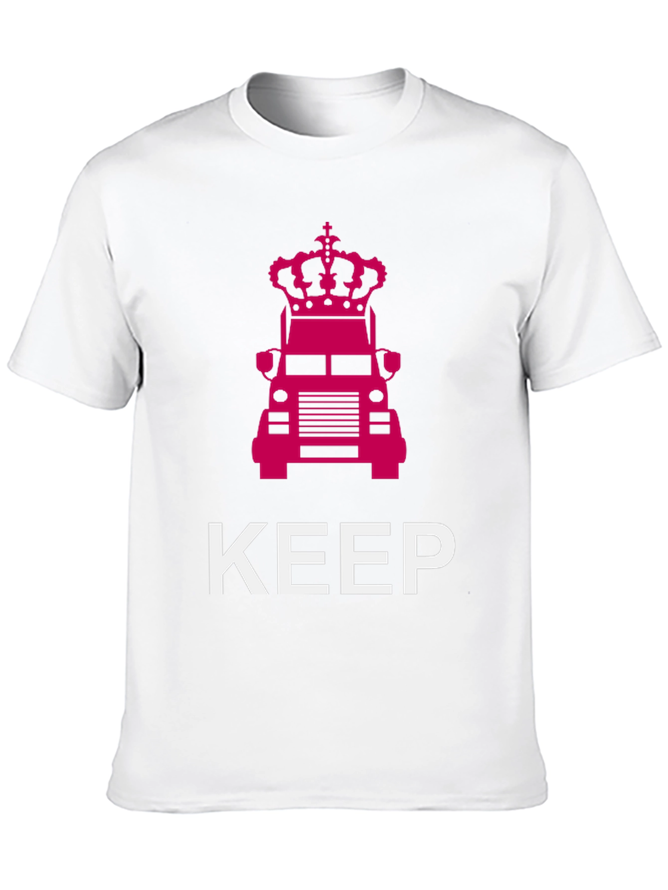 Keep Truckin Crown Graphic Tee - Black
