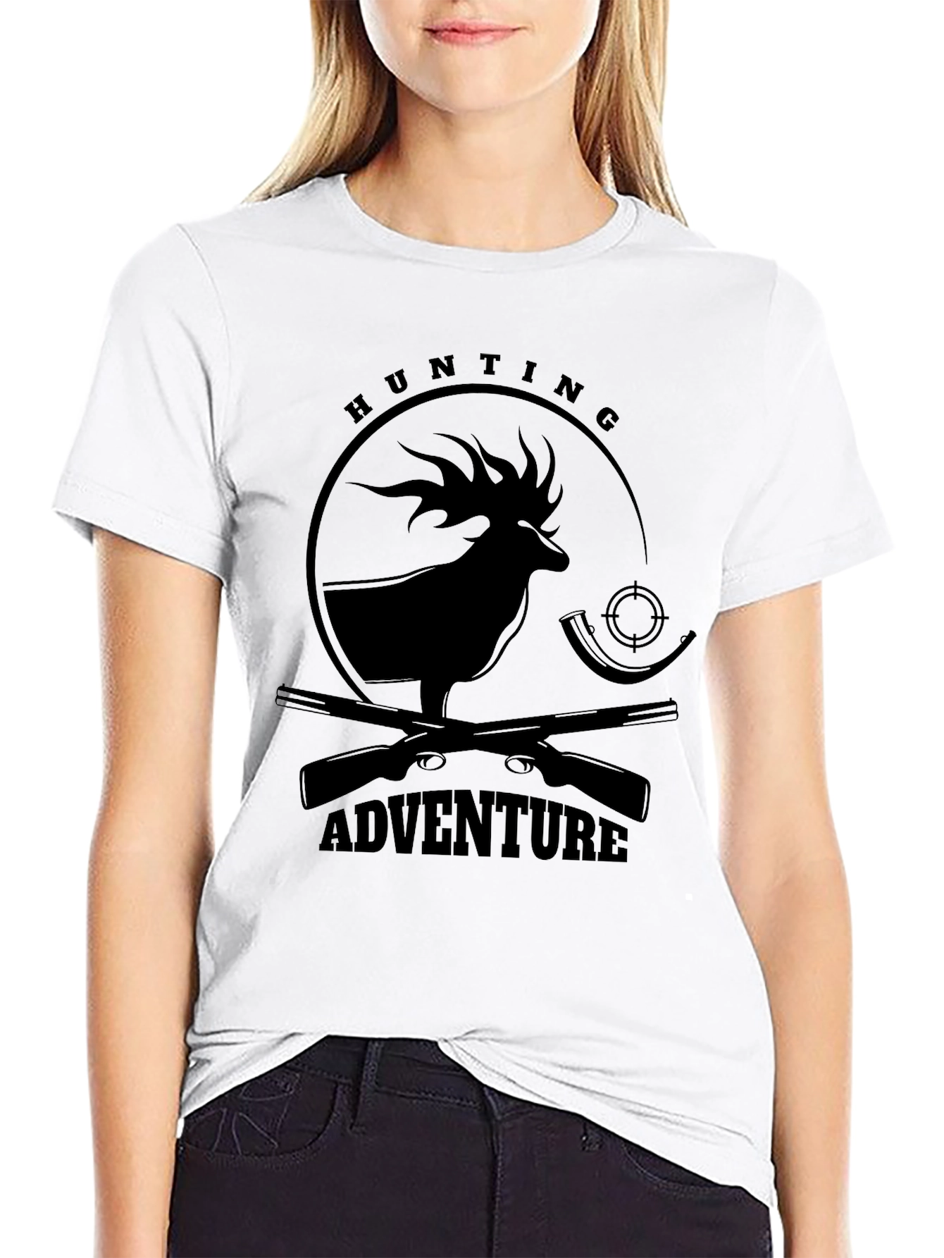 Hunting Adventure T-Shirt - Deer Graphic Tee