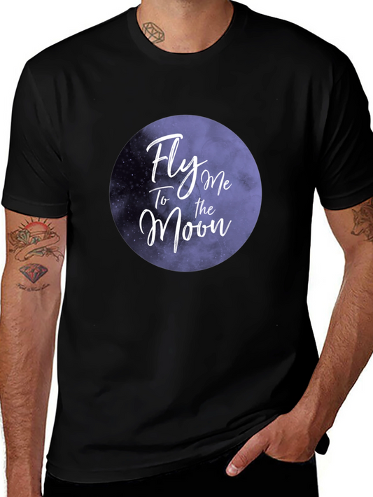 Fly Me To The Moon T-Shirt - Unique Graphic Tee