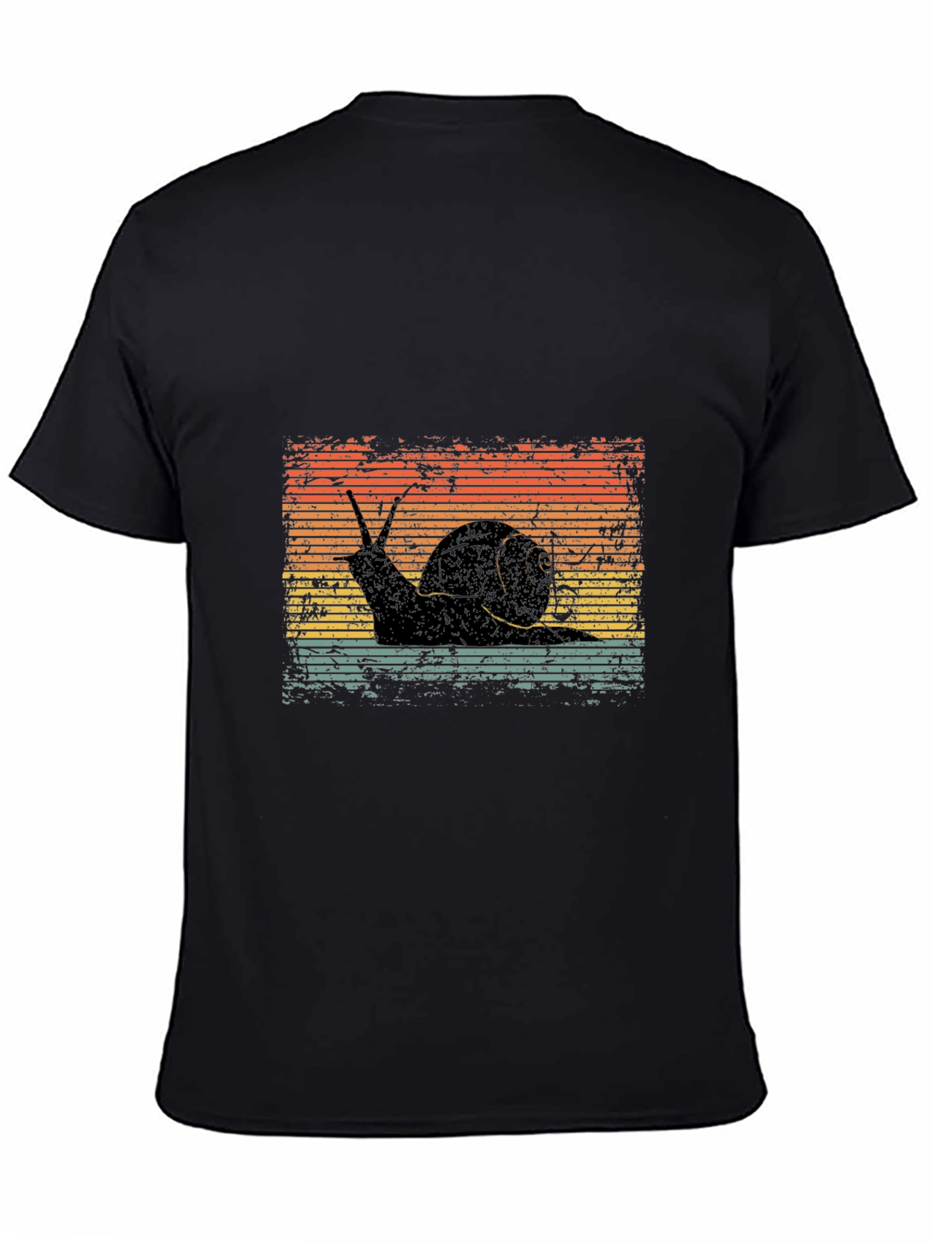 Retro Snail Graphic Tee - Unisex Soft Cotton Shirt