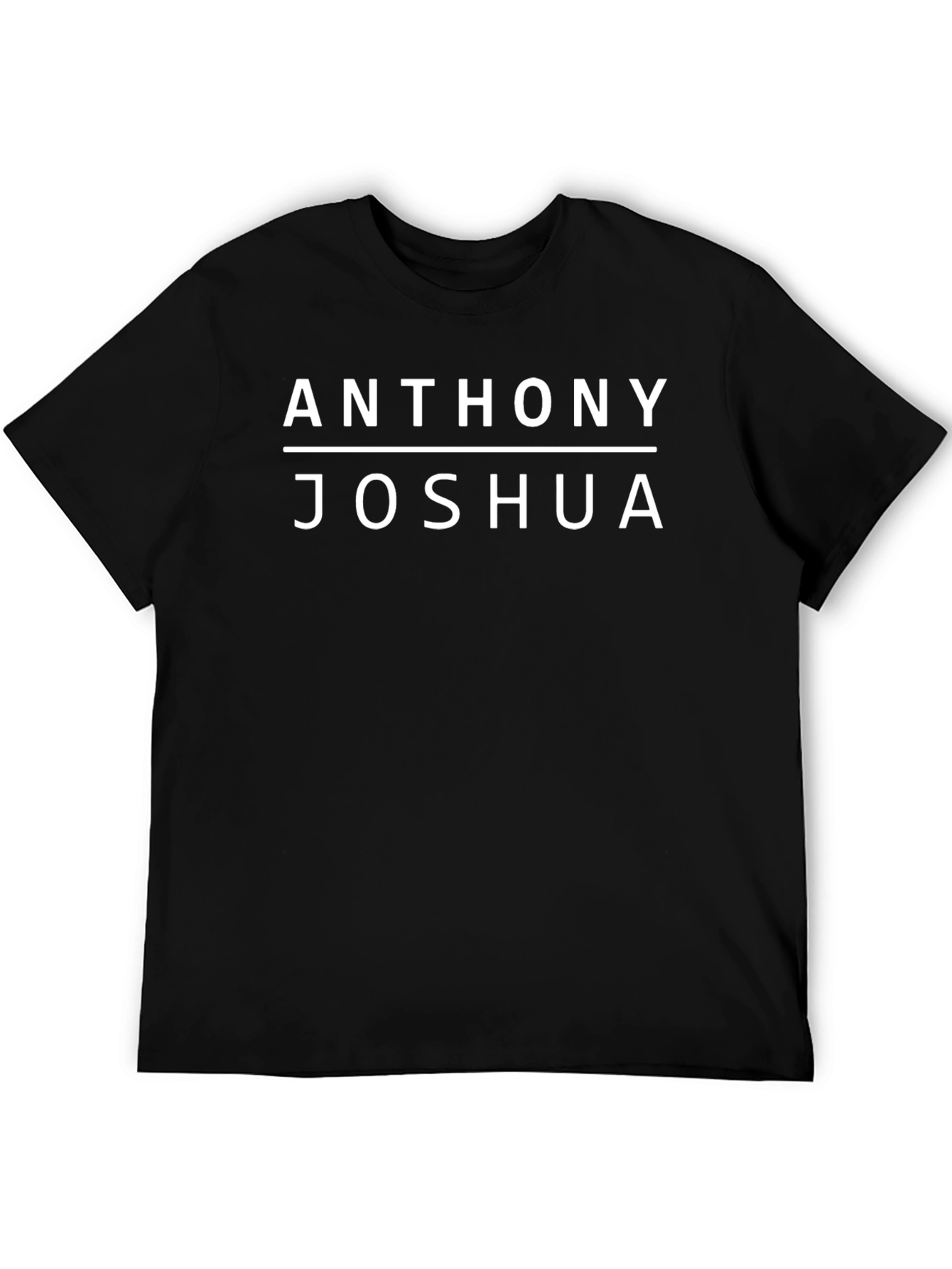 Anthony Joshua T-Shirt - Black Modern Fit