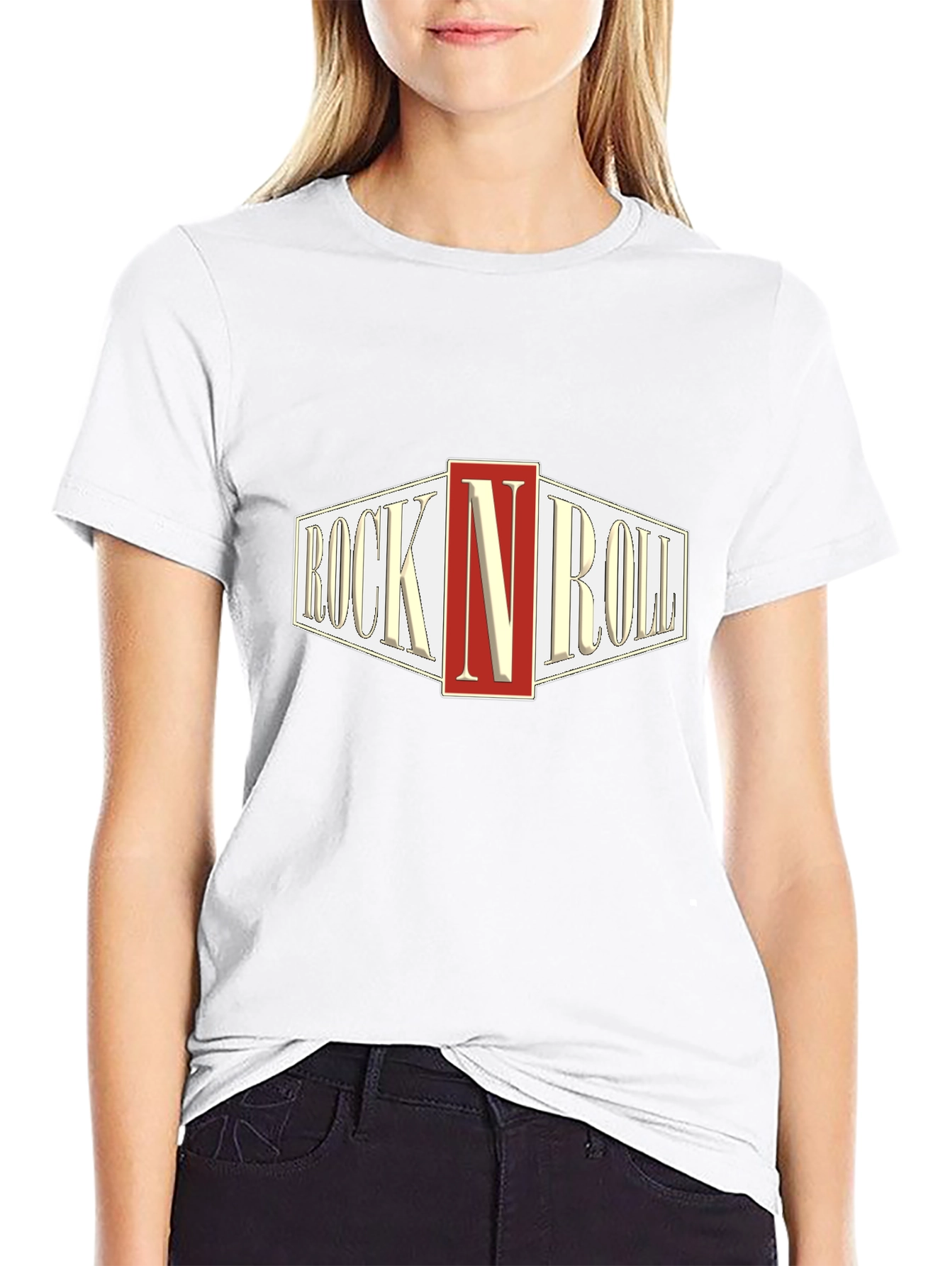 Rock N Roll Retro T-Shirt - Classic Music Tee