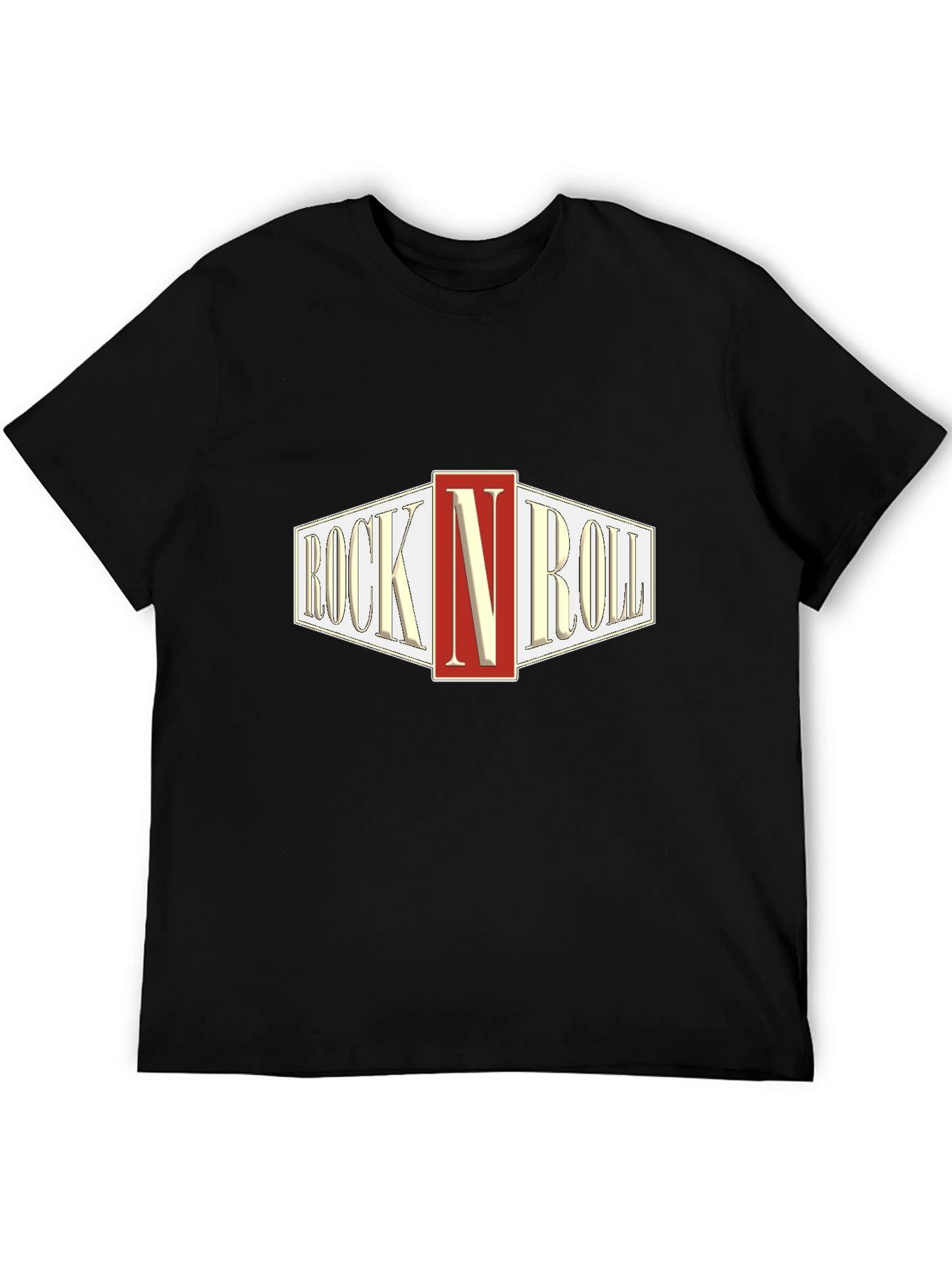 Rock N Roll Retro T-Shirt - Classic Music Tee