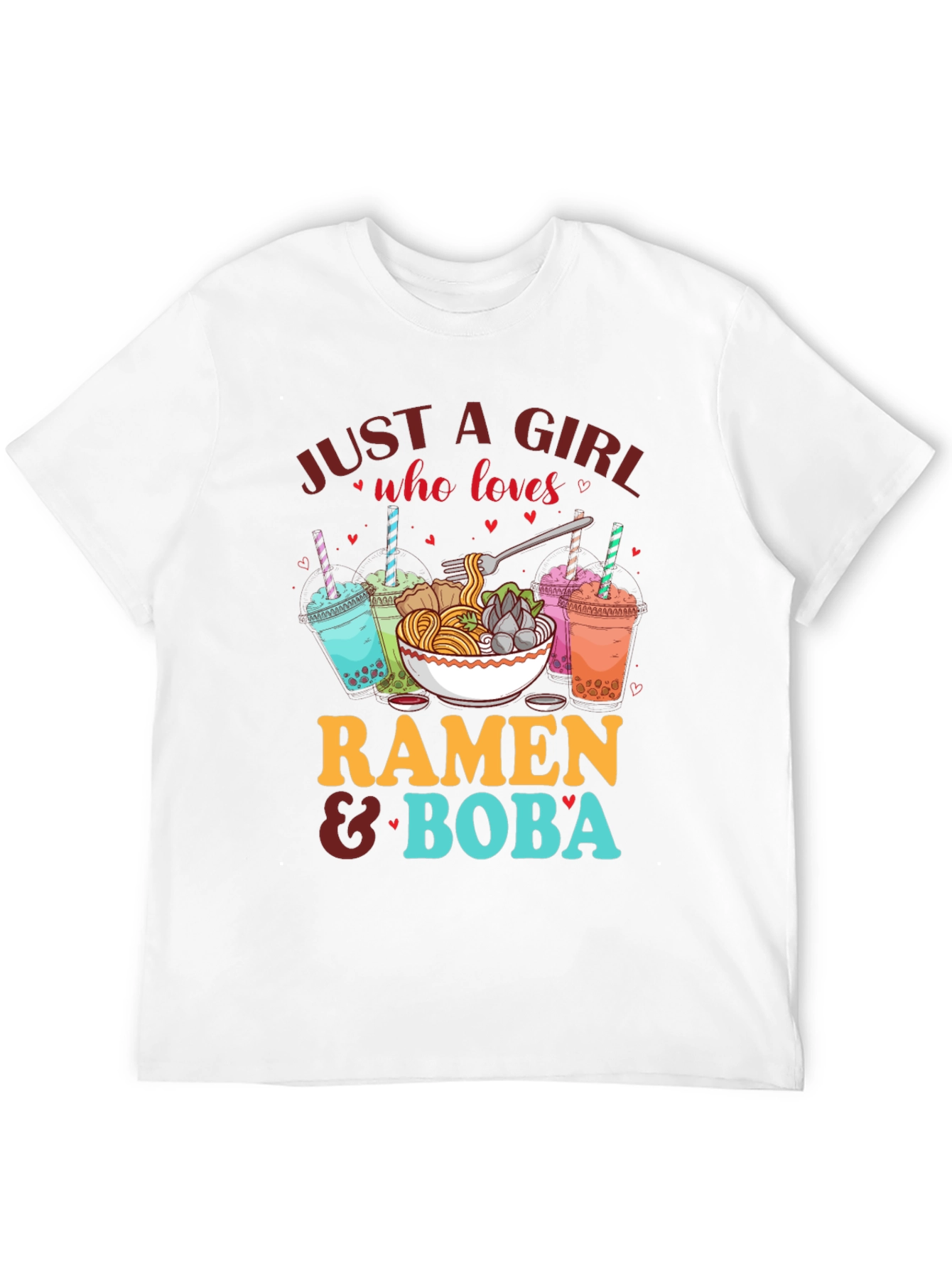Ramen & Boba Girls T-Shirt