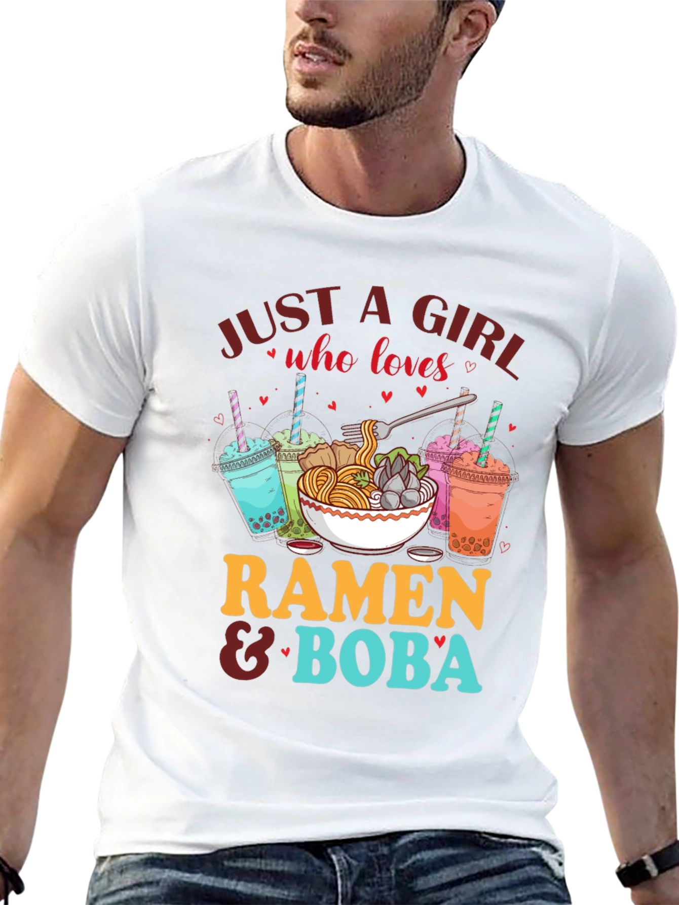 Ramen & Boba Girls T-Shirt