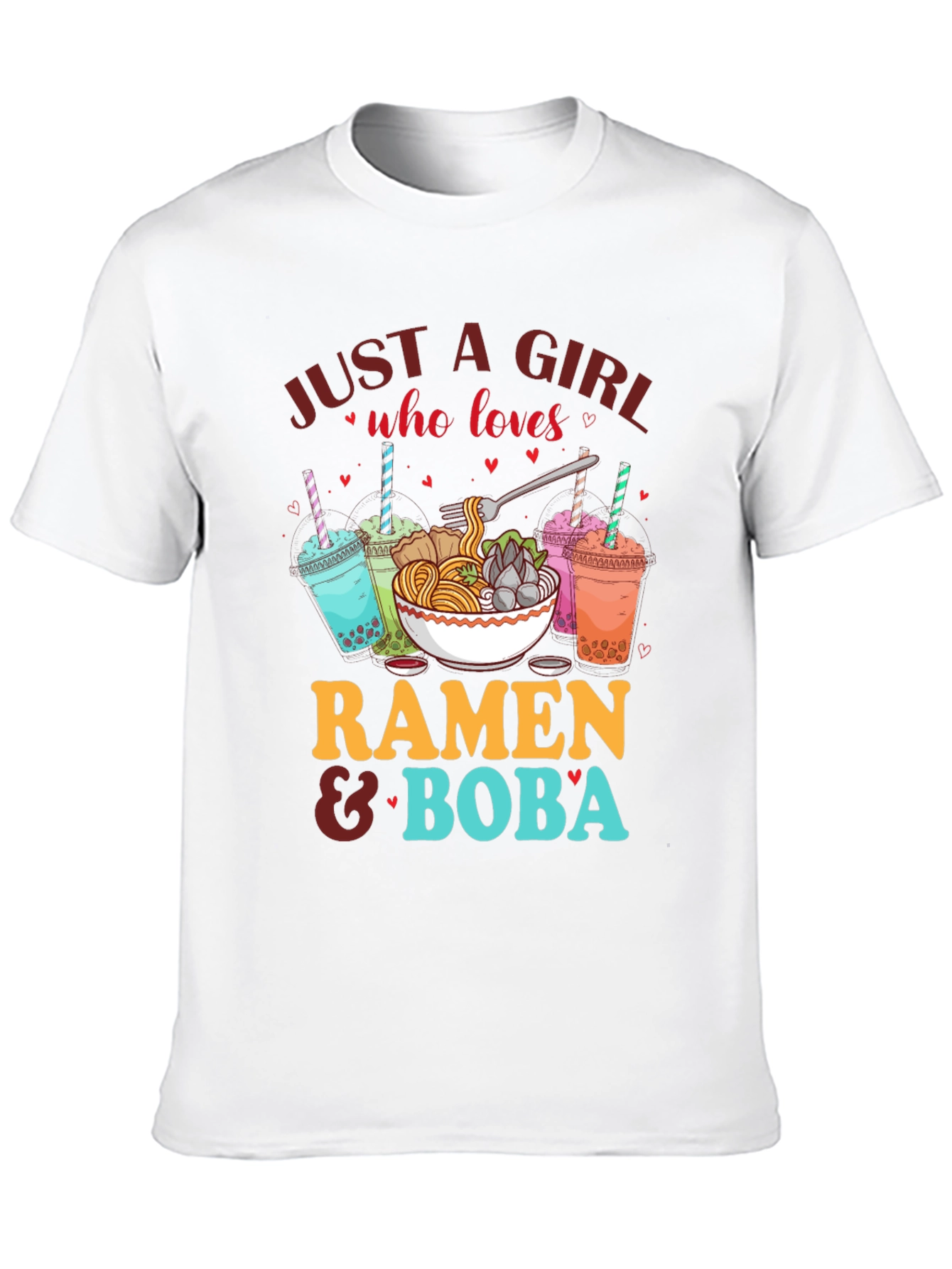 Ramen & Boba Girls T-Shirt