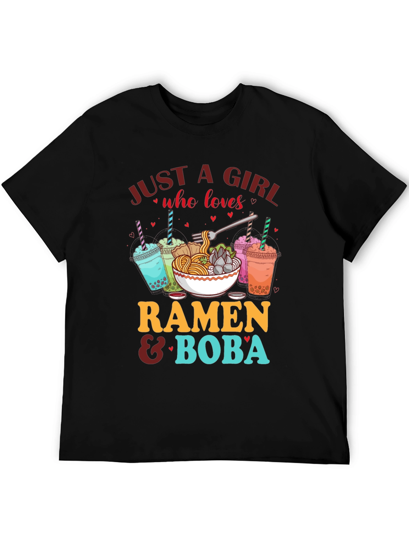 Ramen & Boba Girls T-Shirt
