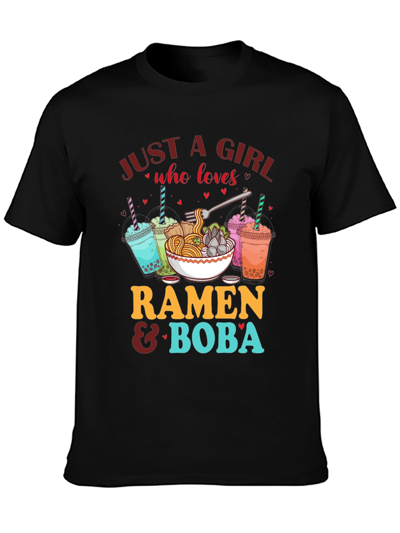 Ramen & Boba Girls T-Shirt