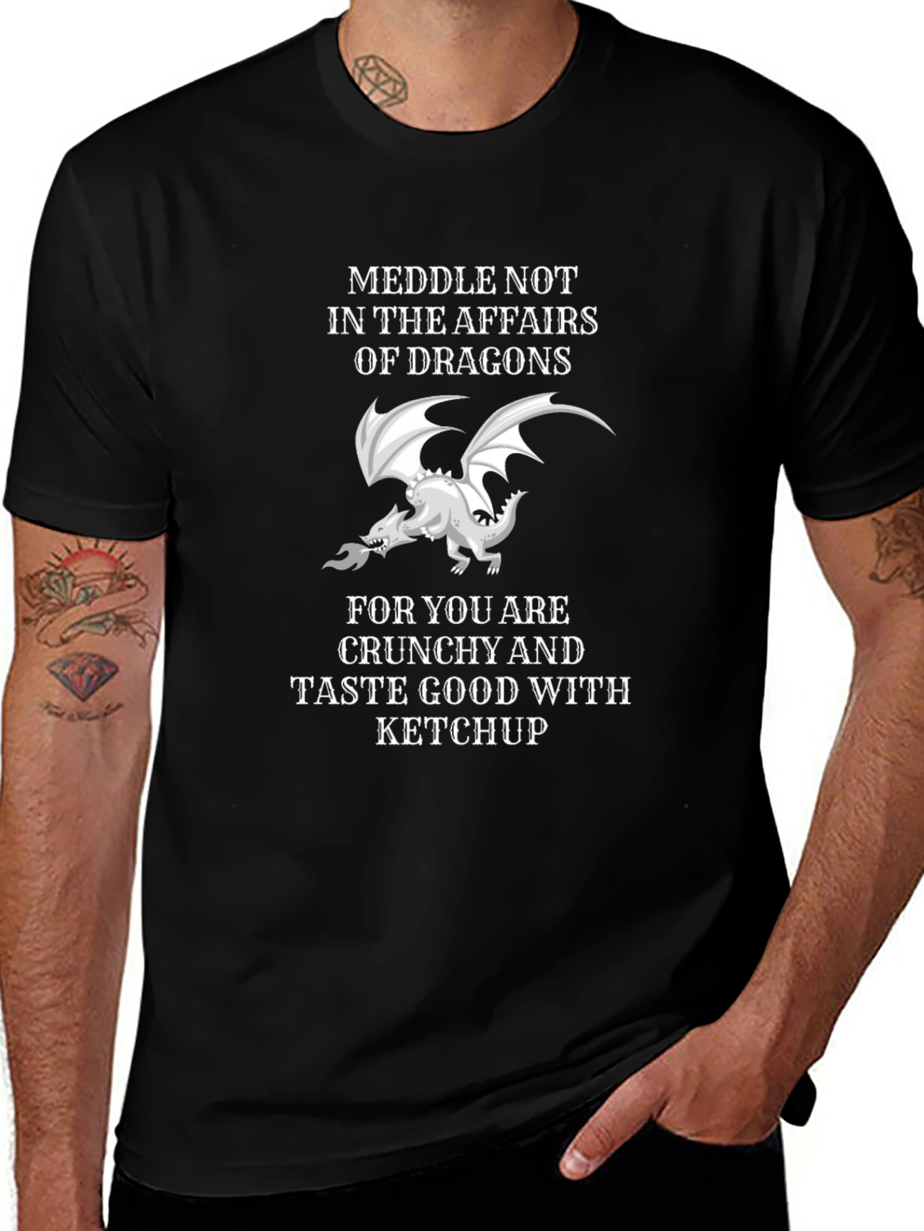 Dragon Affairs T-Shirt - Crunchy Ketchup Edition