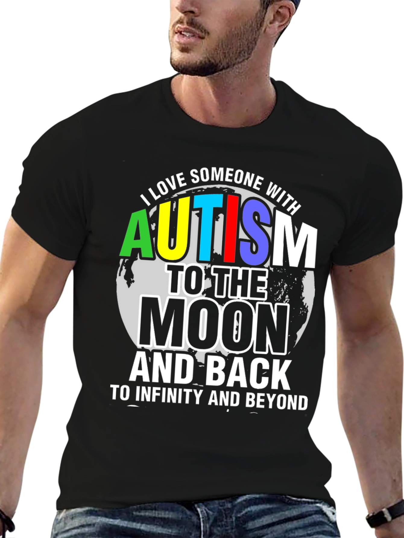 Autism Awareness T-Shirt: Love to the Moon and Back