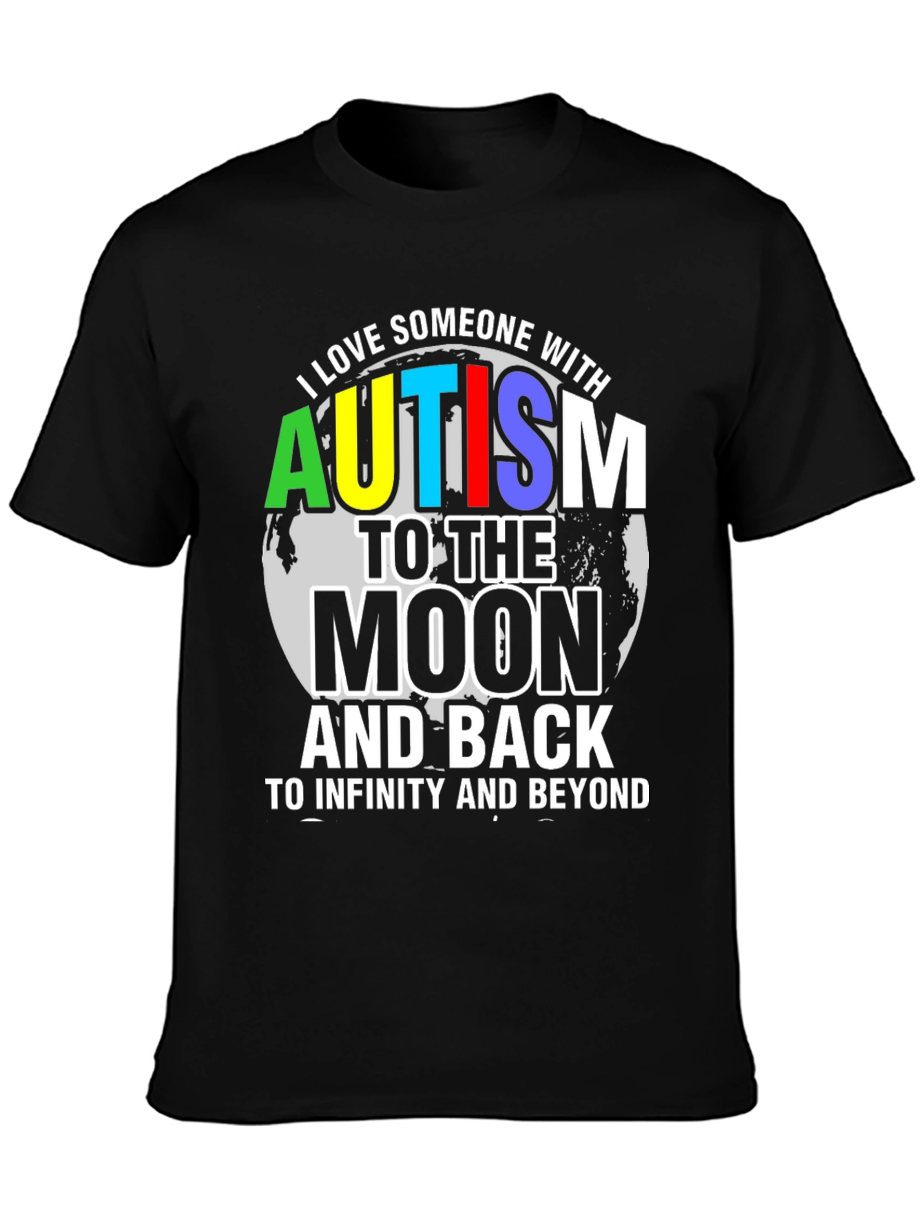Autism Awareness T-Shirt: Love to the Moon and Back
