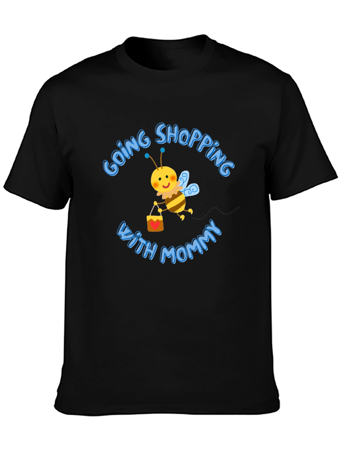 Mommy & Me Shopping Bee Graphic Tee
