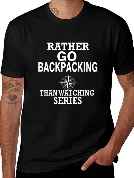 Backpacking Adventure T-Shirt - Outdoor Enthusiast Apparel
