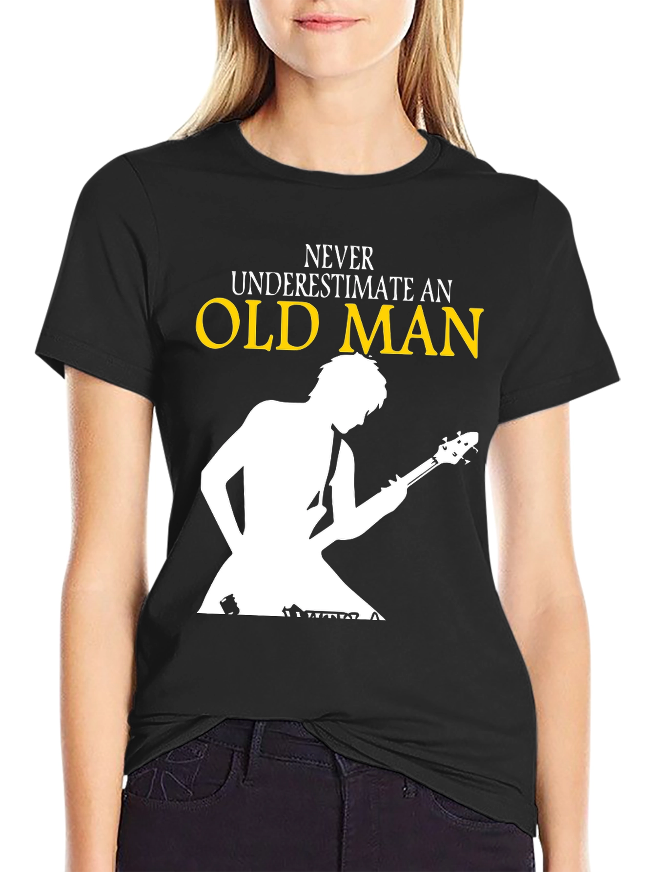 Never Underestimate an Old Man T-Shirt