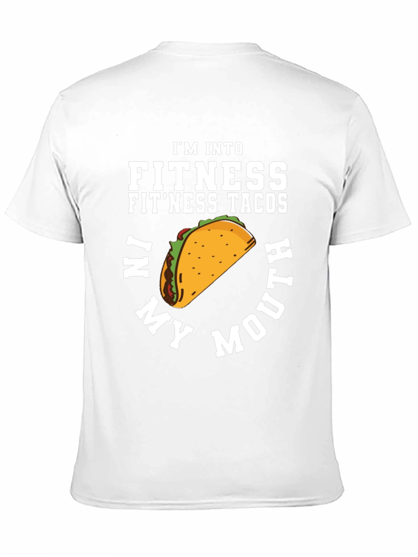 Fitness Tacos T-Shirt - Funny Foodie Tee