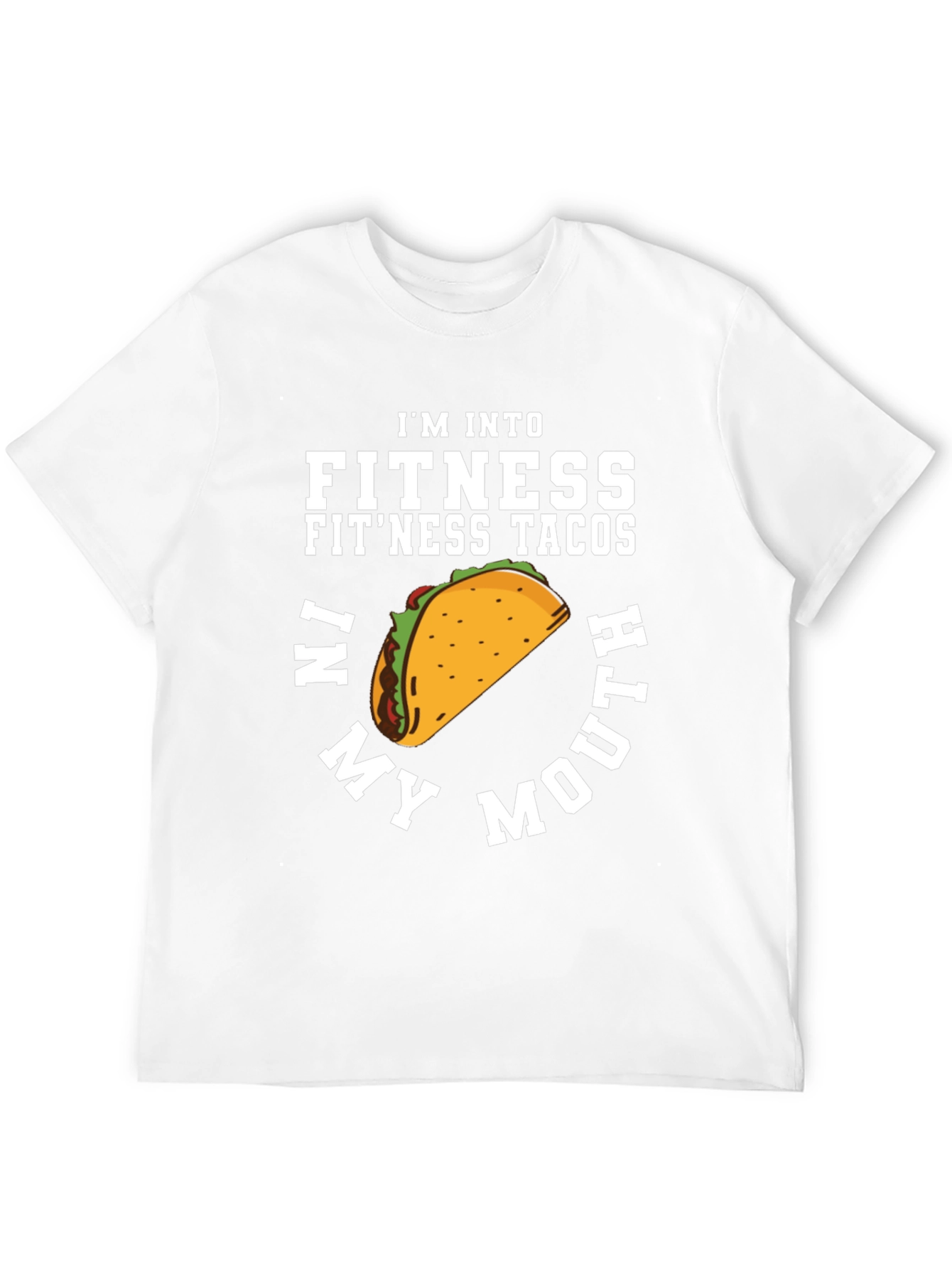 Fitness Tacos T-Shirt - Funny Foodie Tee