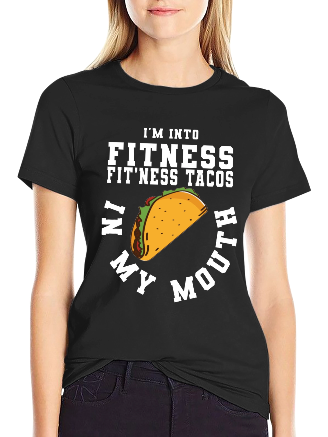 Fitness Tacos T-Shirt - Funny Foodie Tee
