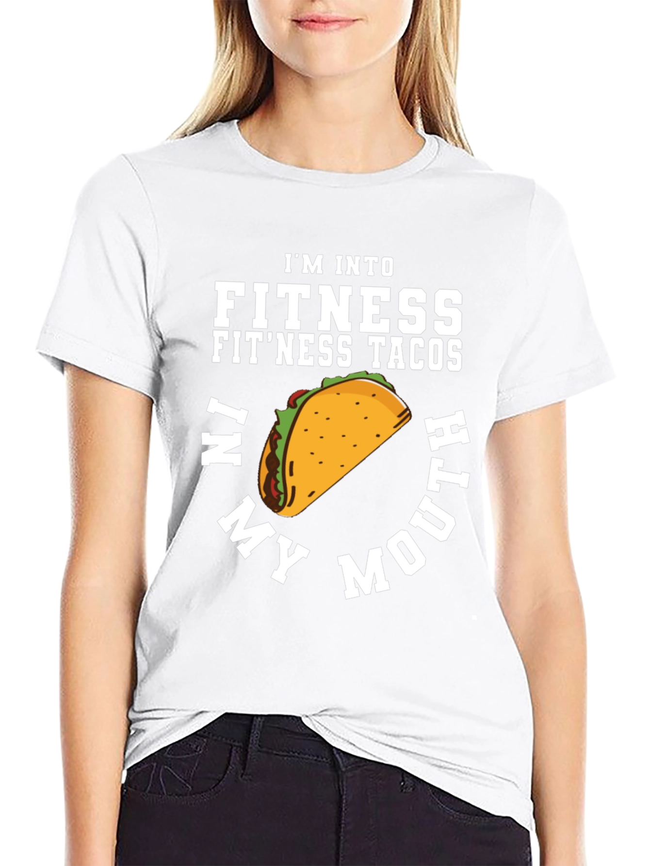 Fitness Tacos T-Shirt - Funny Foodie Tee