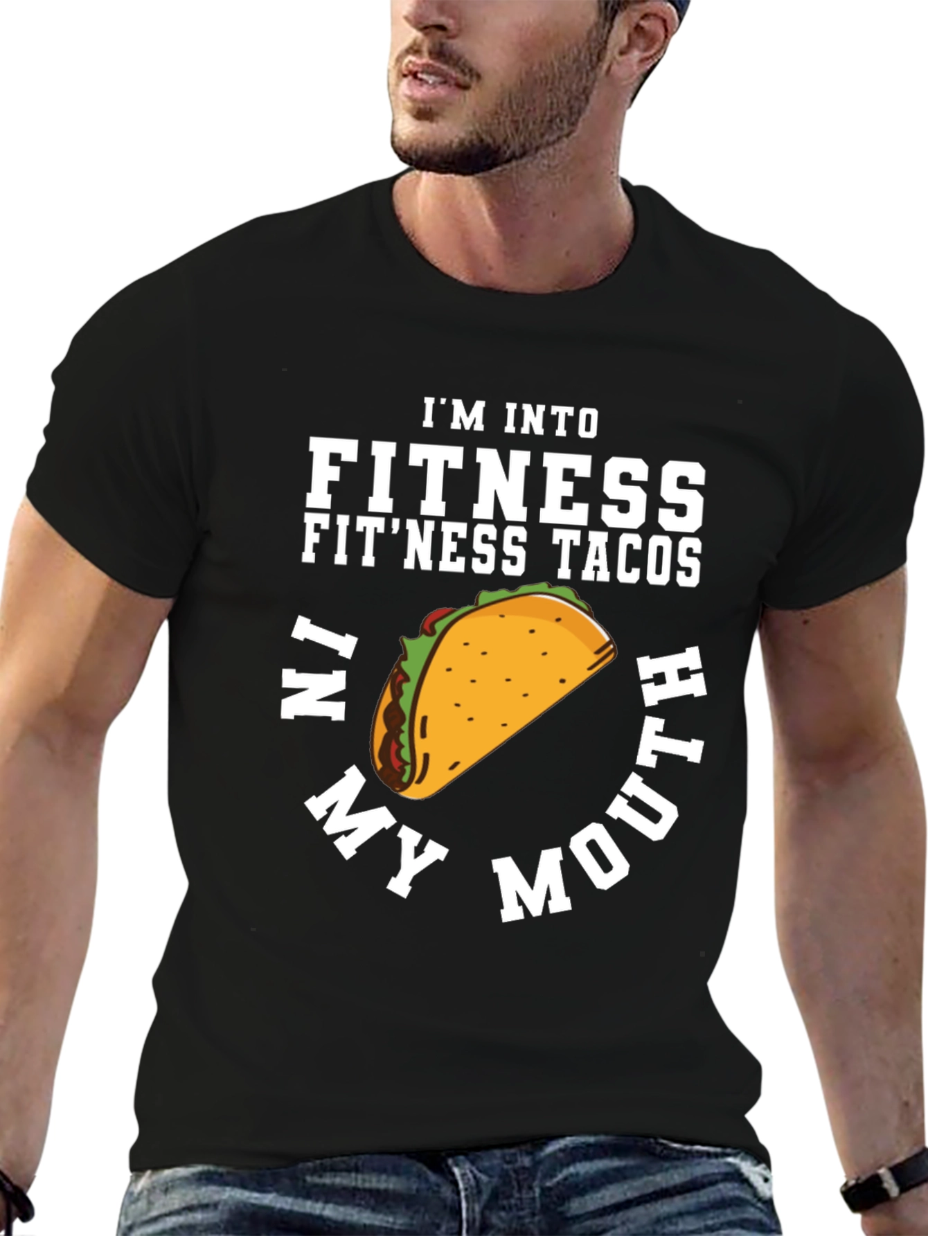 Fitness Tacos T-Shirt - Funny Foodie Tee