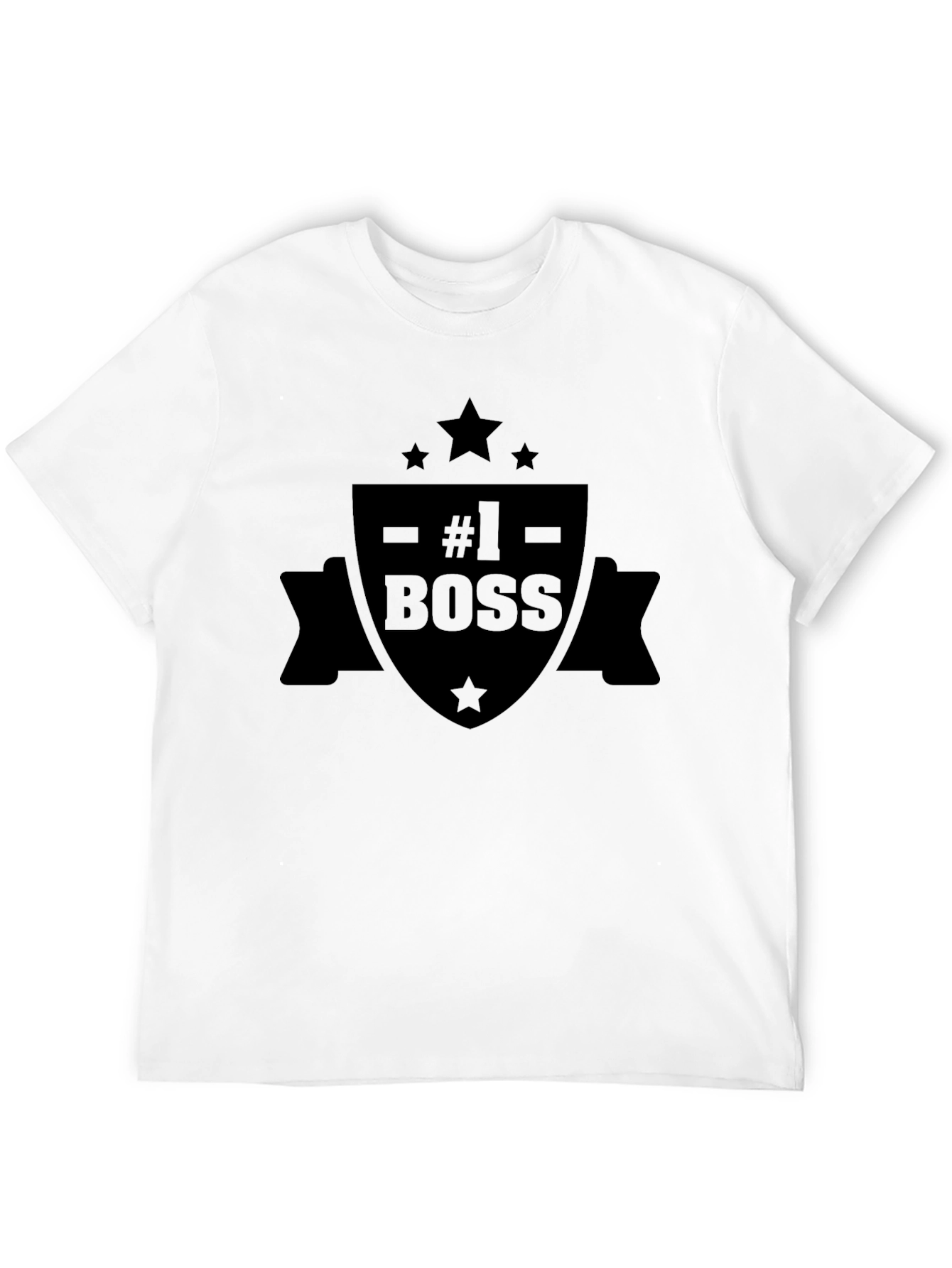 #1 Boss Black T-Shirt