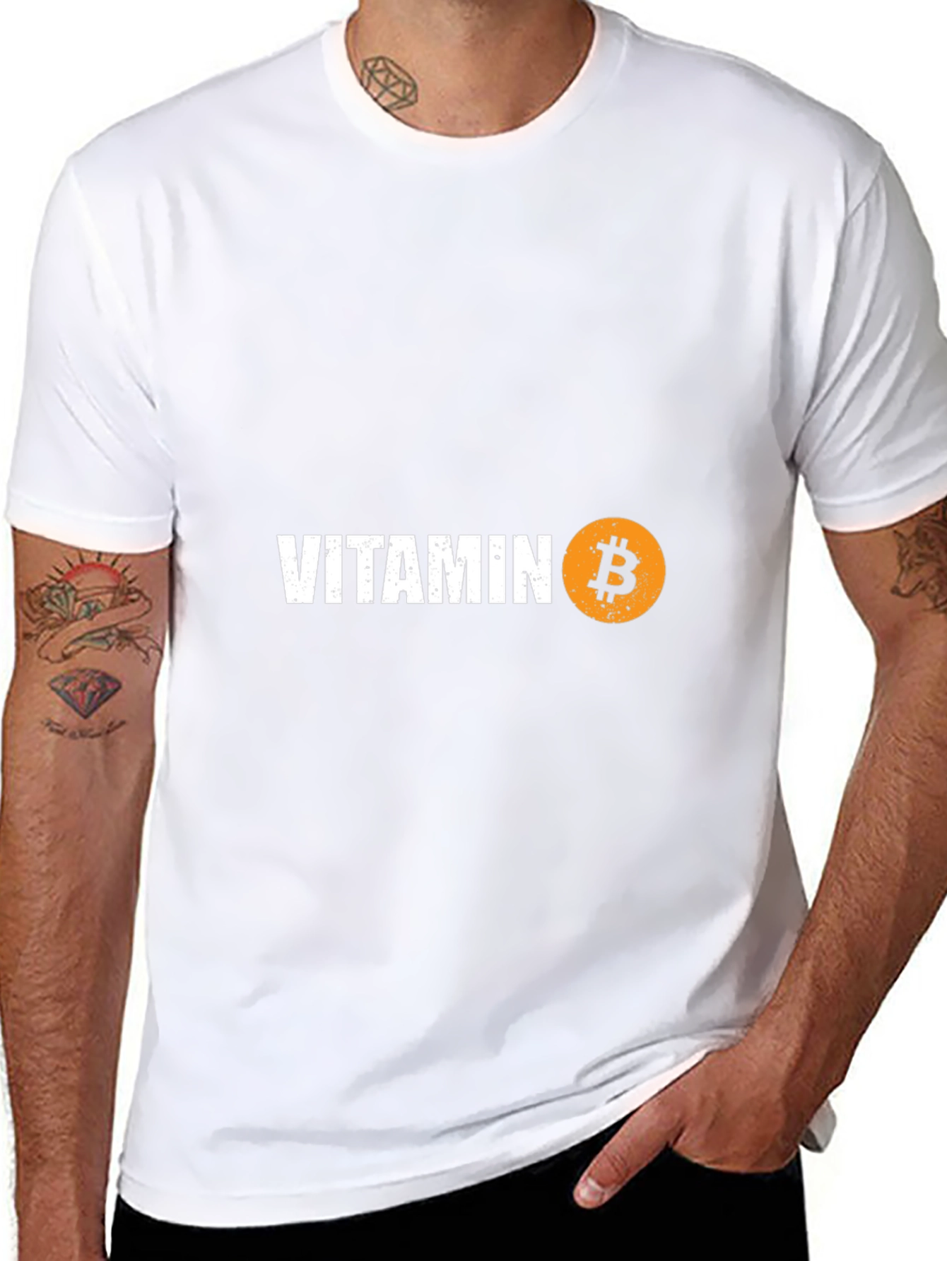 Vitamin B Bitcoin T-Shirt - Crypto Fan Apparel