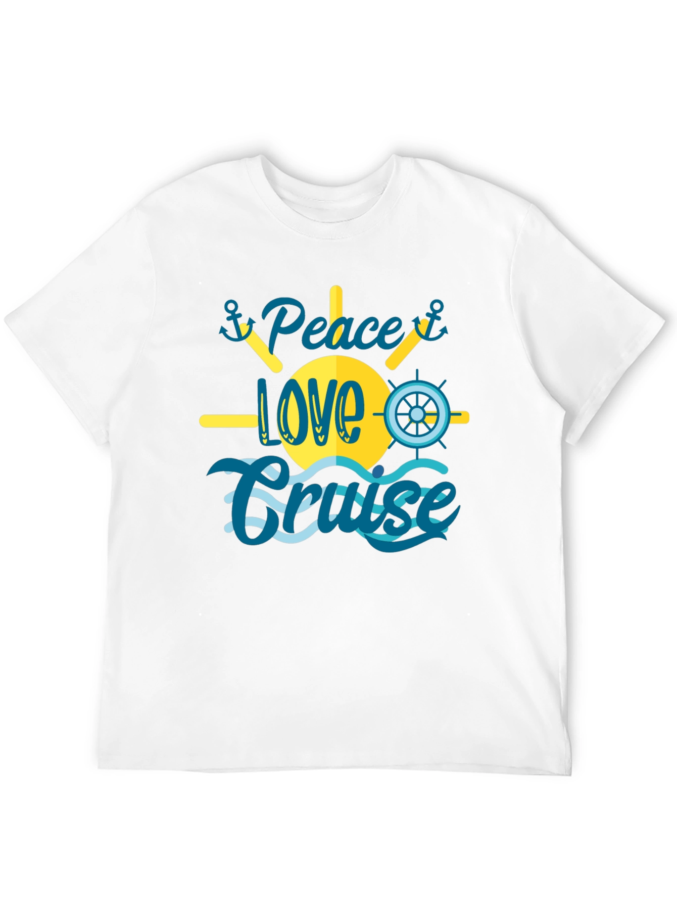 Peace Love Cruise T-Shirt - Summer Vacation Tee