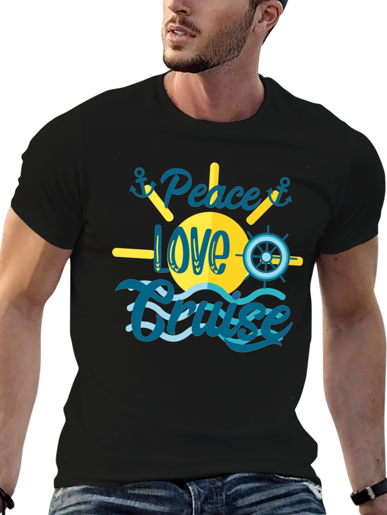 Peace Love Cruise T-Shirt - Summer Vacation Tee