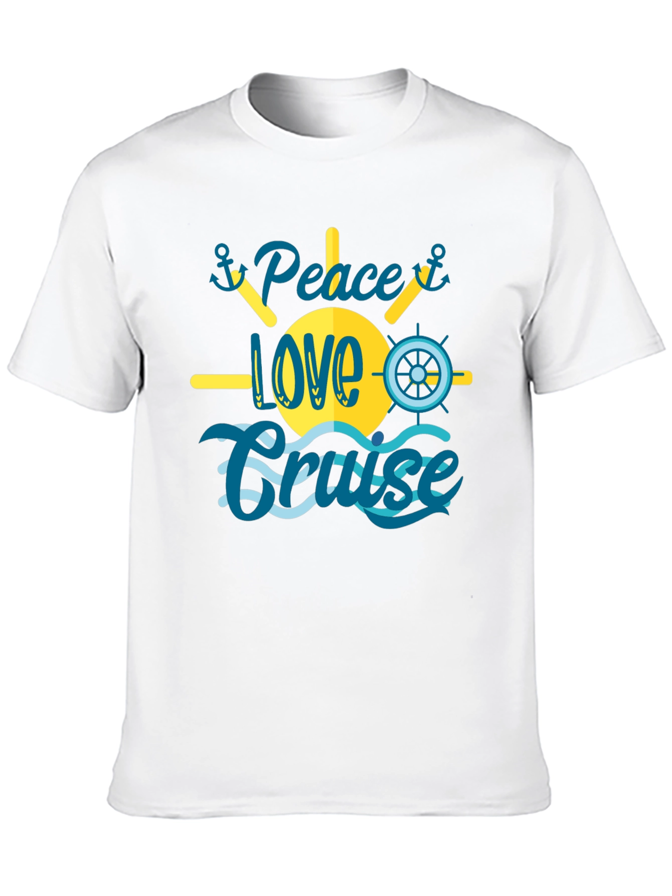 Peace Love Cruise T-Shirt - Summer Vacation Tee