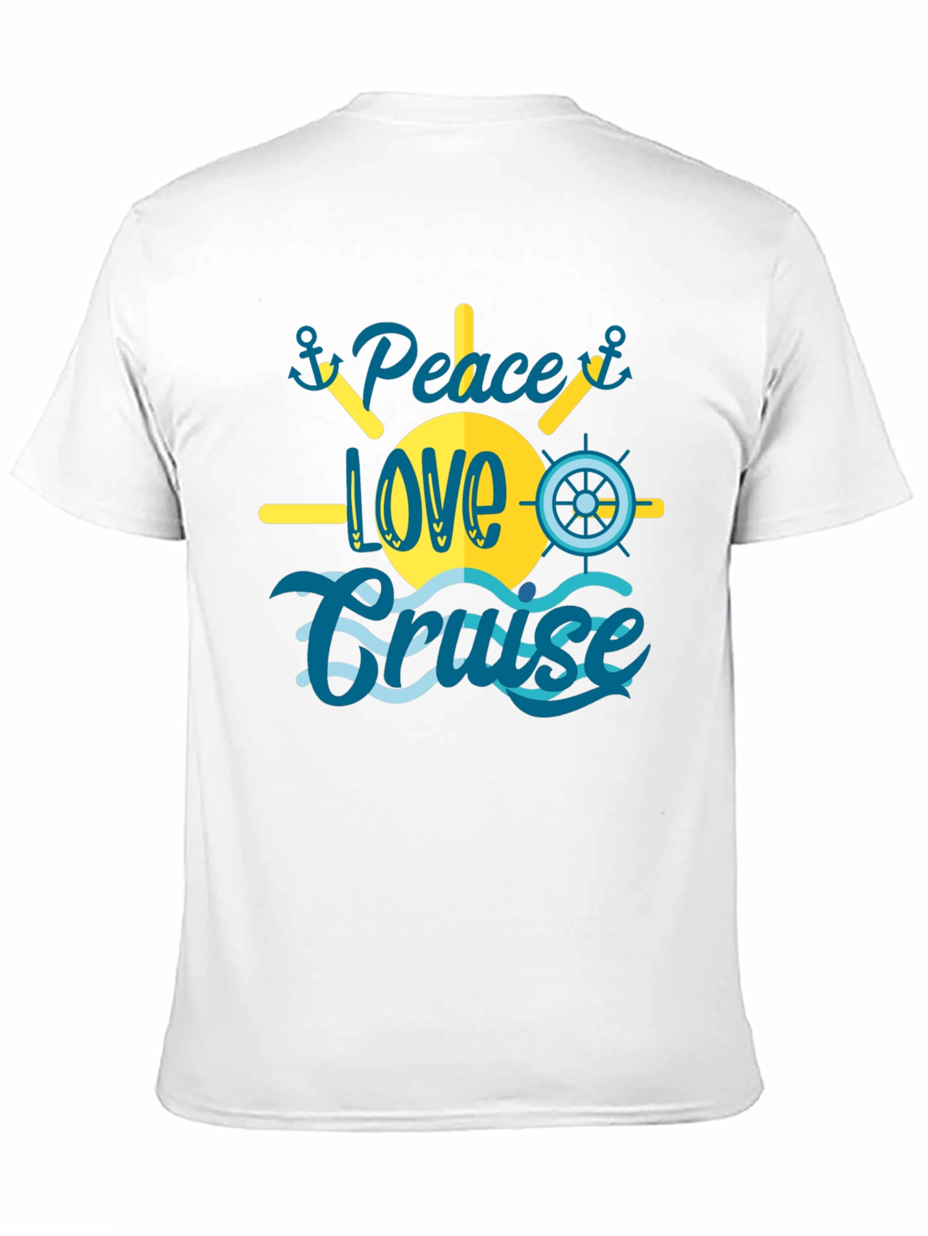 Peace Love Cruise T-Shirt - Summer Vacation Tee