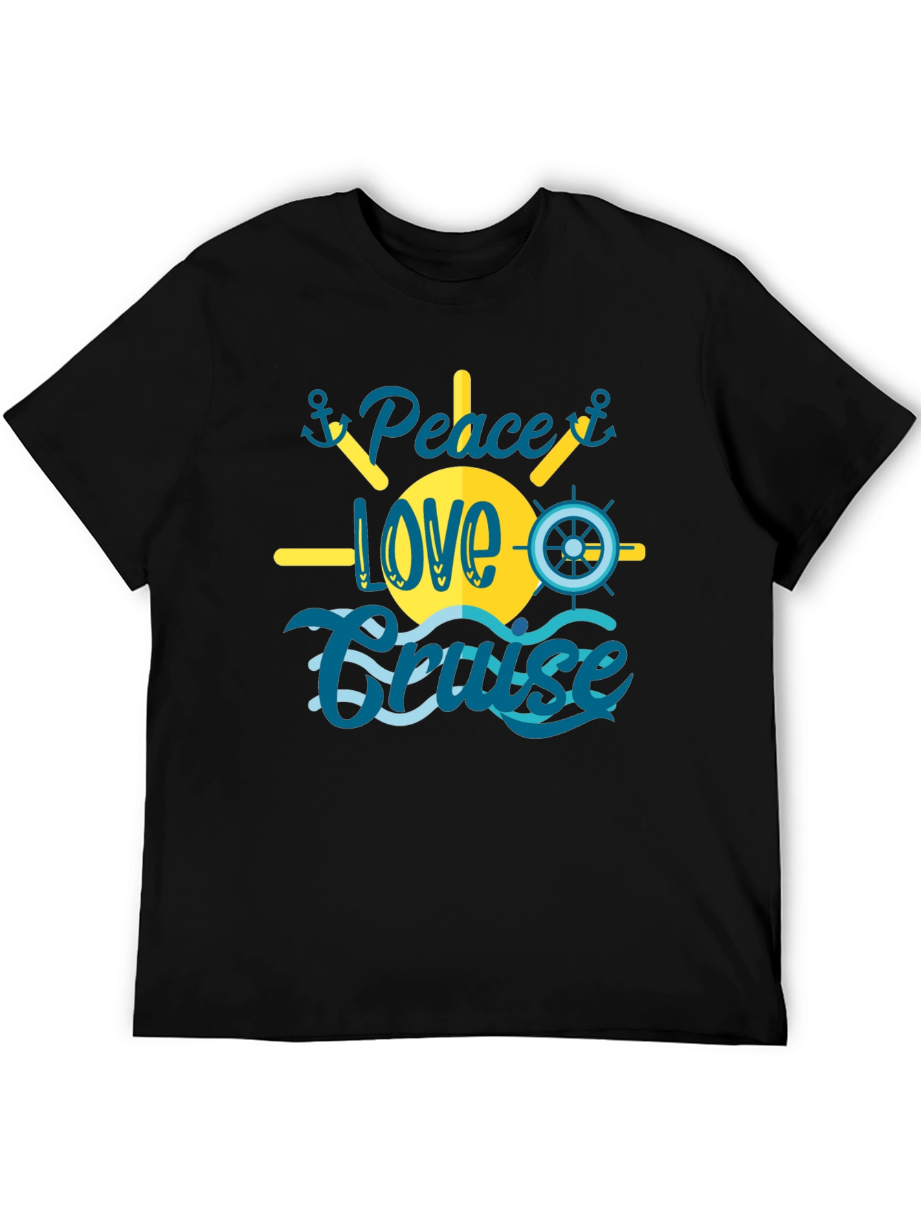 Peace Love Cruise T-Shirt - Summer Vacation Tee