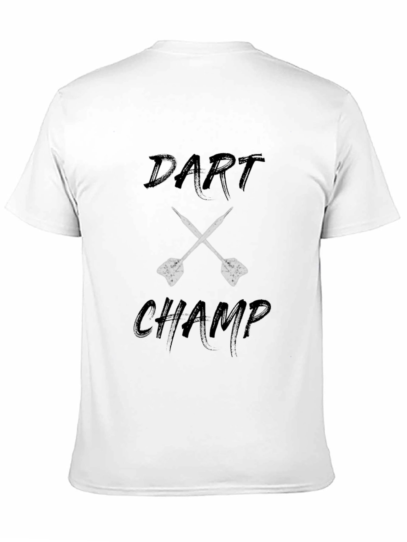 Dart Champ Graphic Tee - Black Casual Style