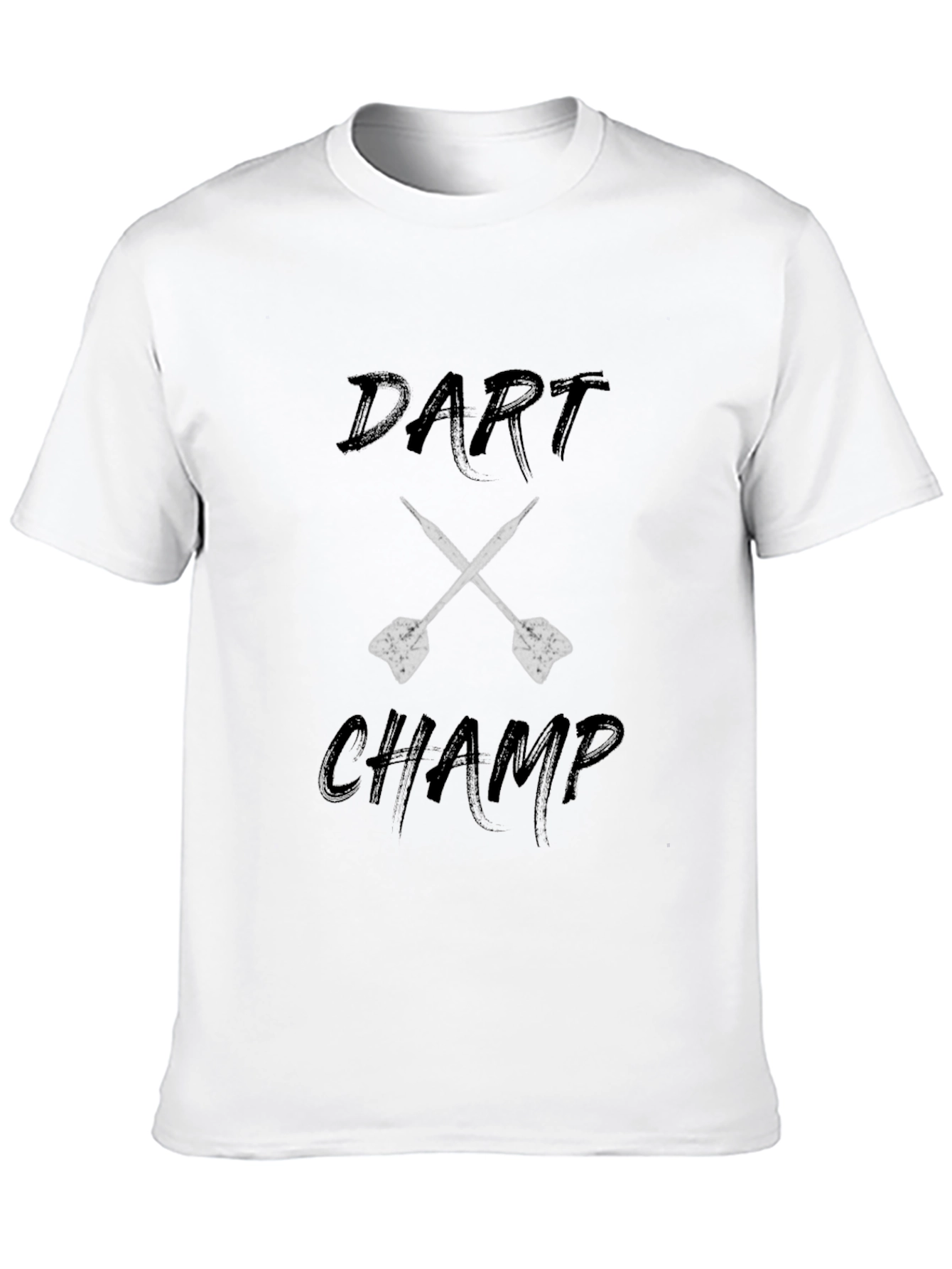 Dart Champ Graphic Tee - Black Casual Style