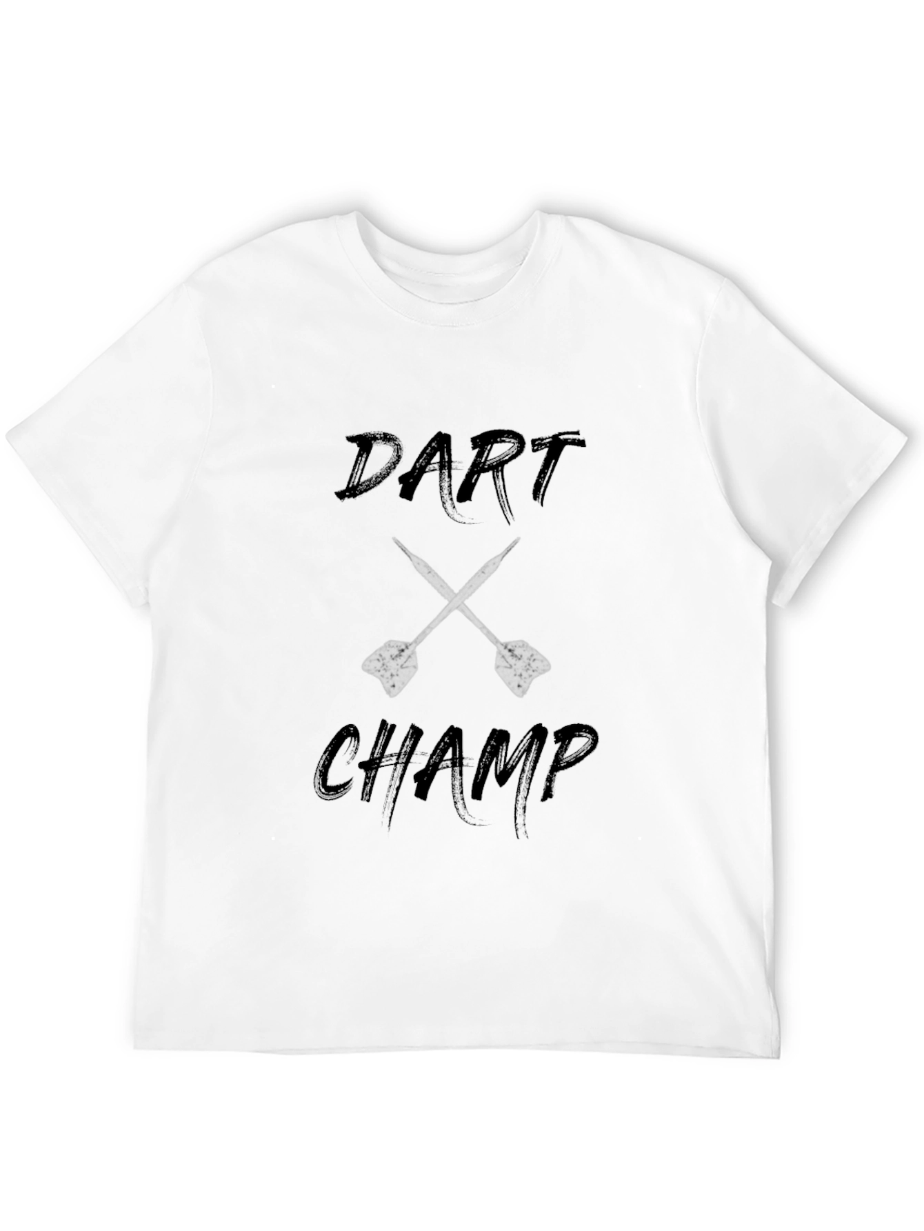 Dart Champ Graphic Tee - Black Casual Style