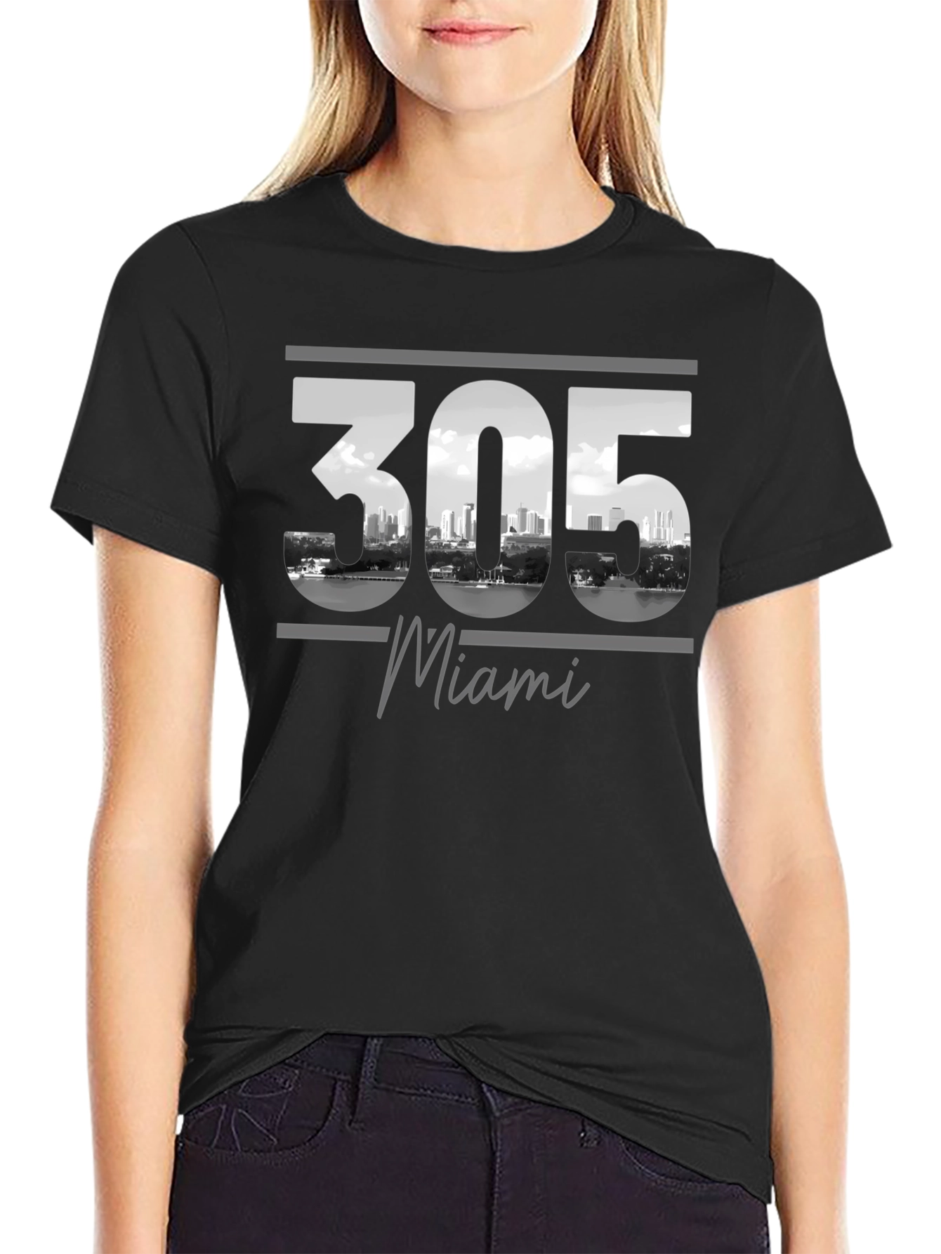 Miami 305 Graphic T-Shirt