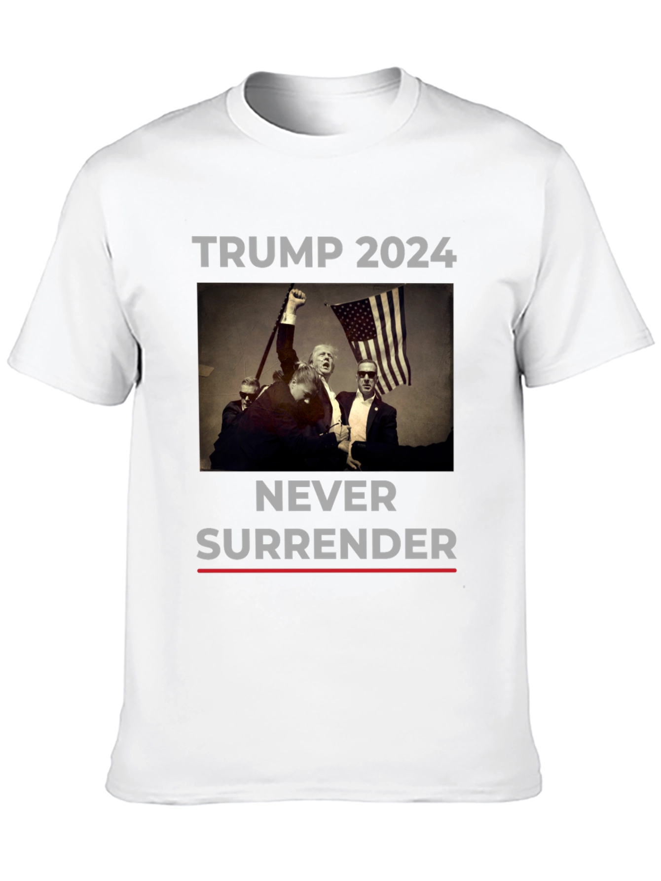 Trump 2024 Never Surrender T-Shirt