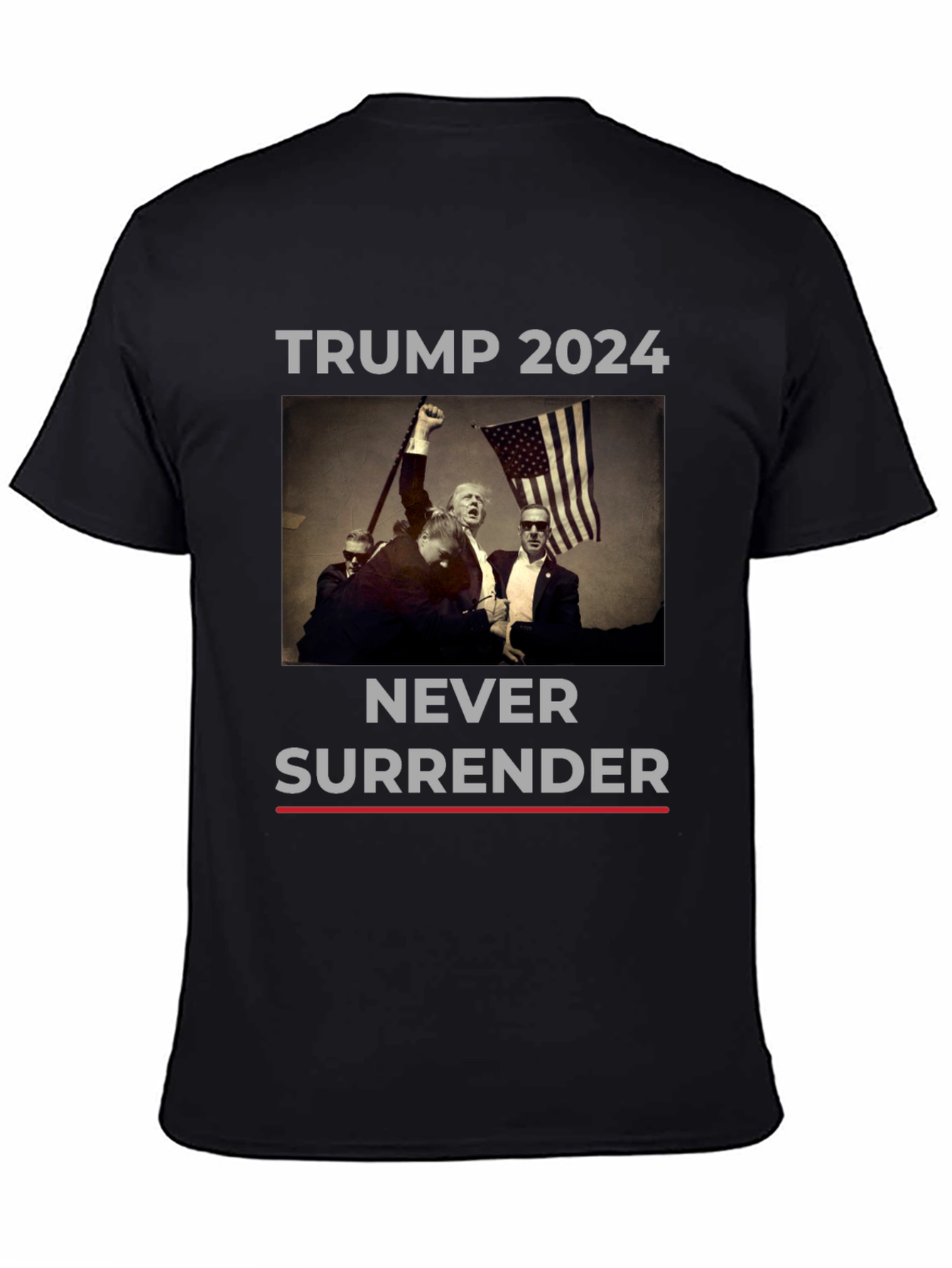 Trump 2024 Never Surrender T-Shirt